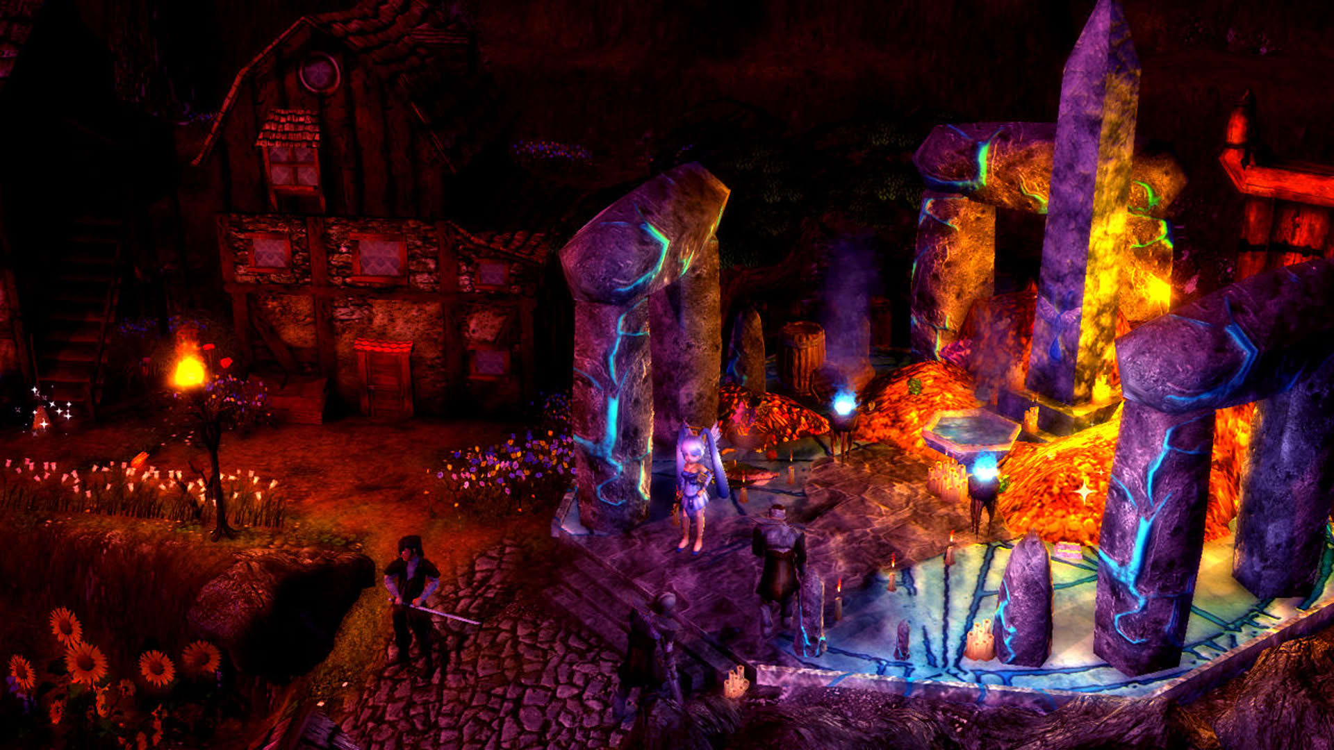 Screenshot for Grotesque Tactics: Evil Heroes