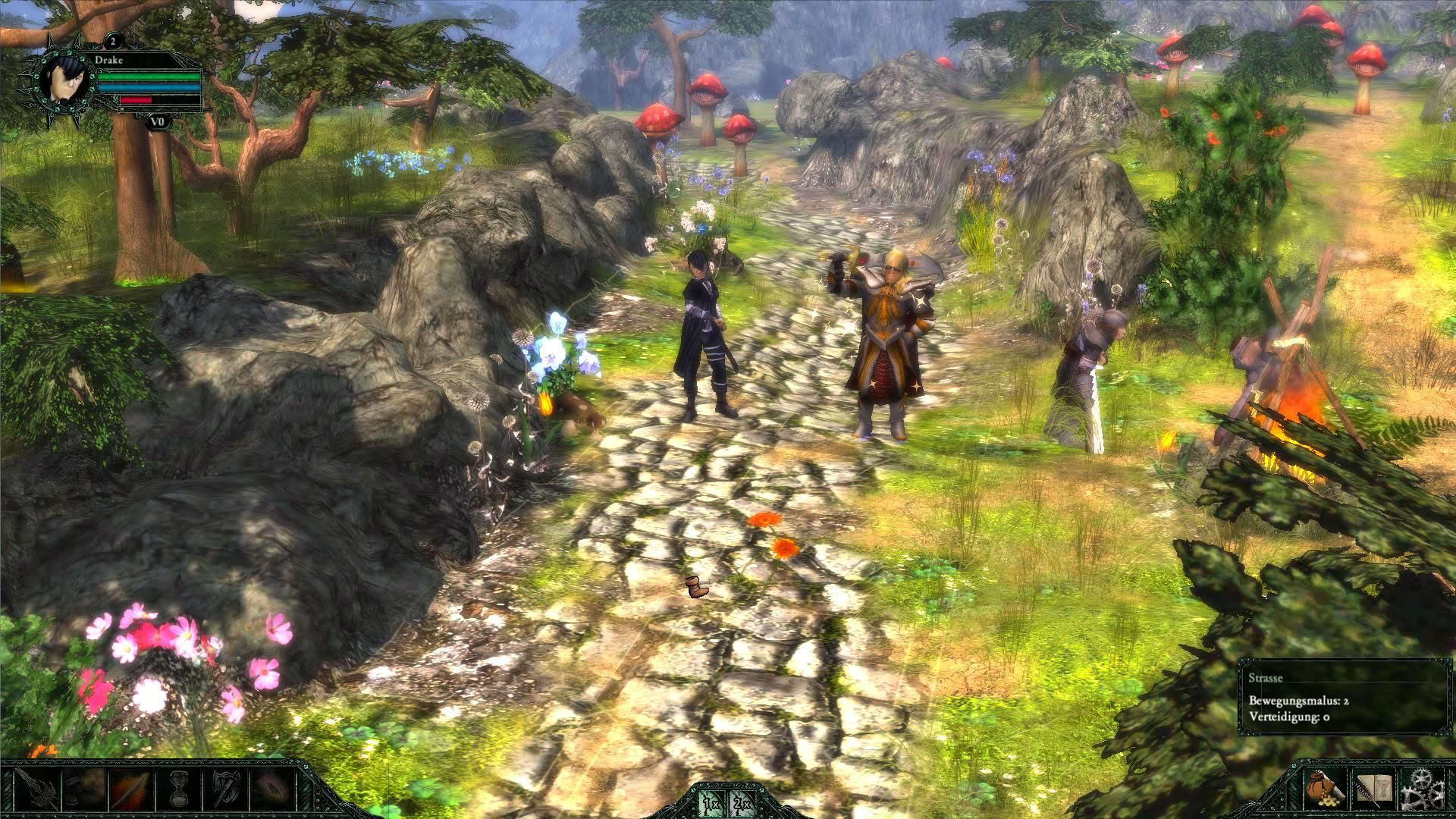 Screenshot for Grotesque Tactics: Evil Heroes