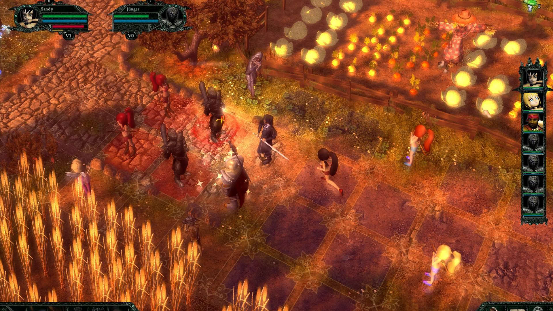 Screenshot for Grotesque Tactics: Evil Heroes