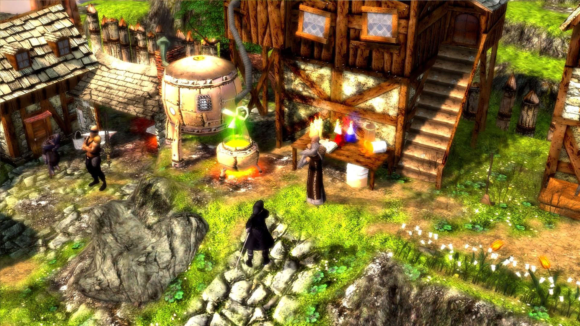 Screenshot for Grotesque Tactics: Evil Heroes