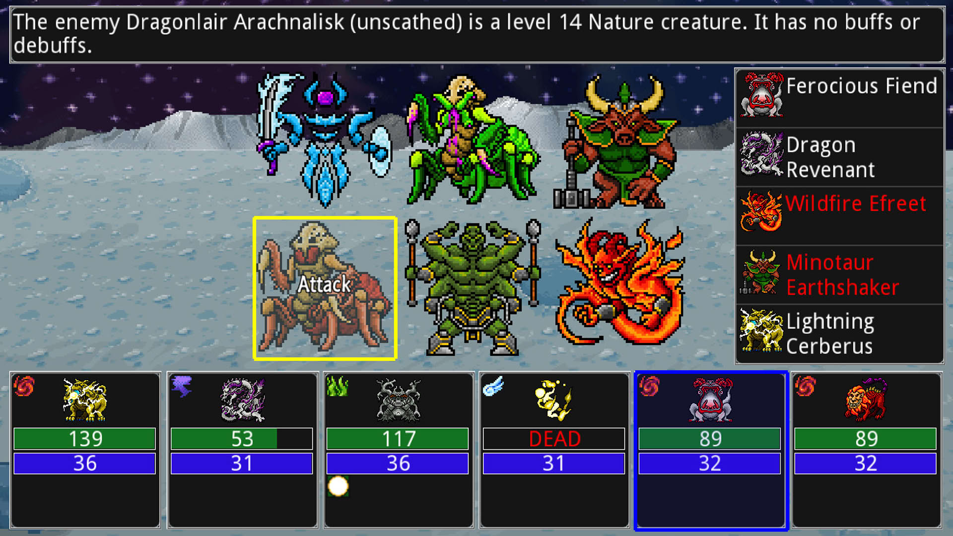 Screenshot for Siralim 2