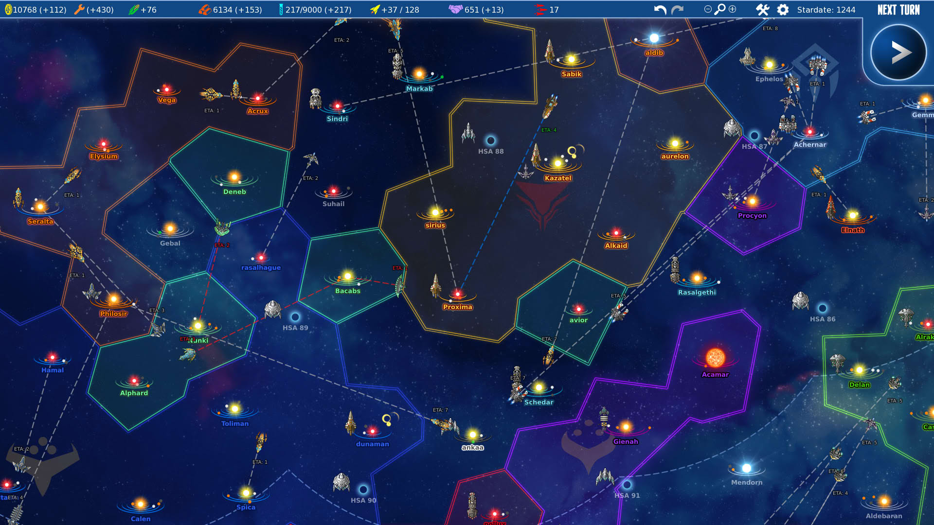 Screenshot for Stars in Shadow