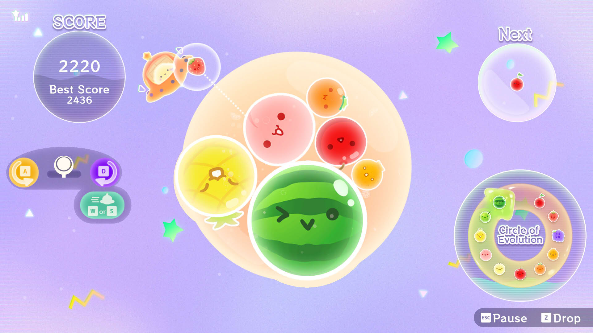 Screenshot for Suika Game Planet