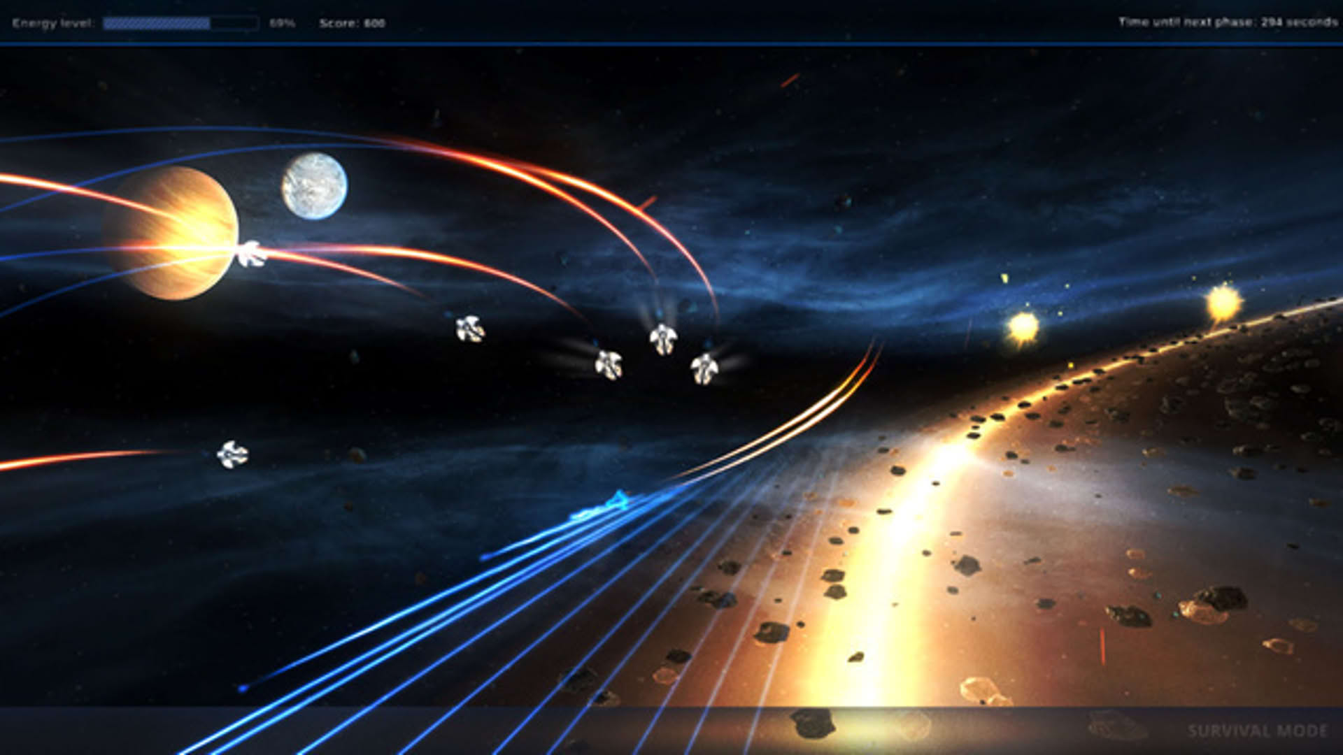 Screenshot for Space Survival