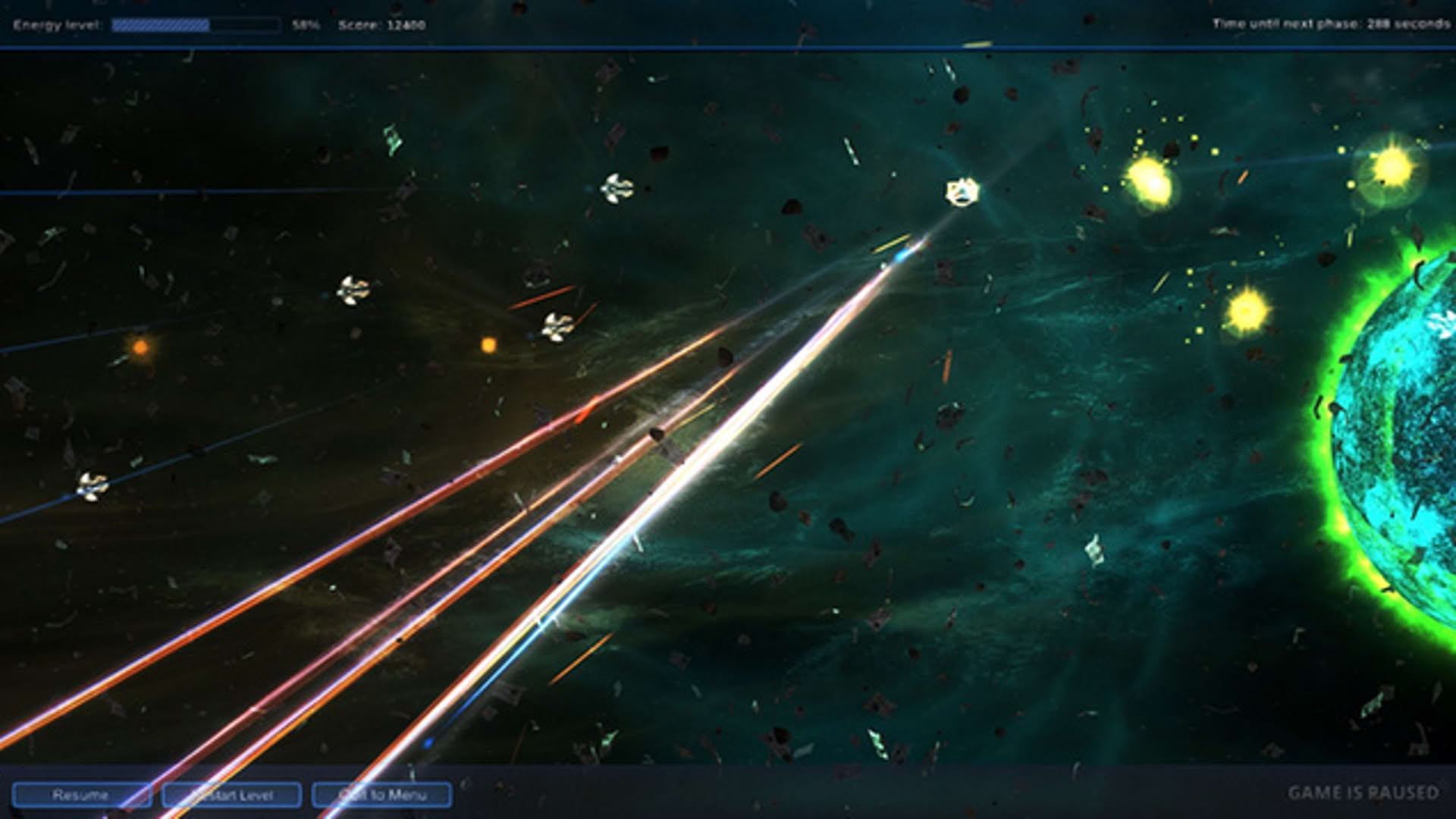 Screenshot for Space Survival