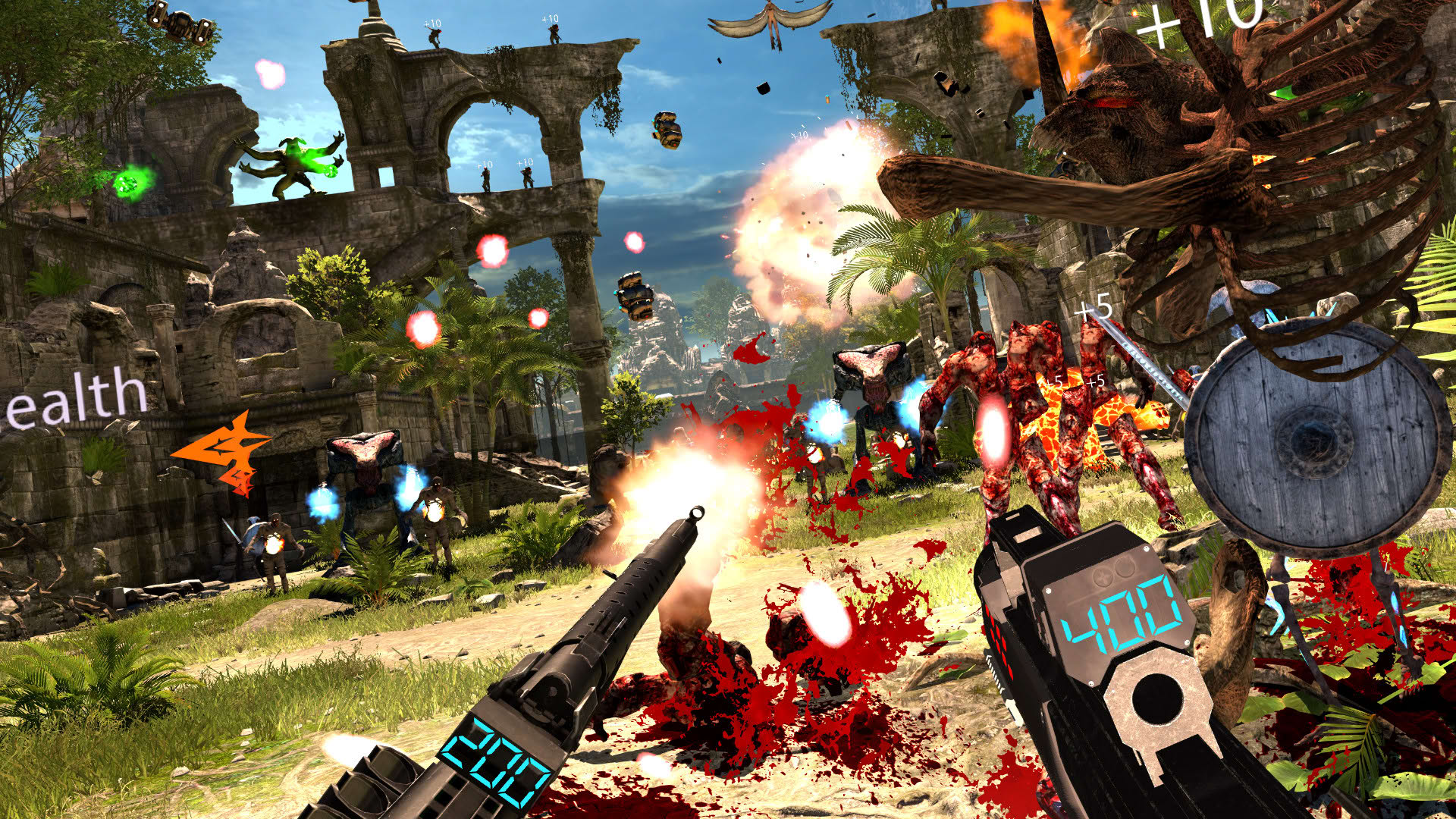 Screenshot for Serious Sam VR: The Last Hope