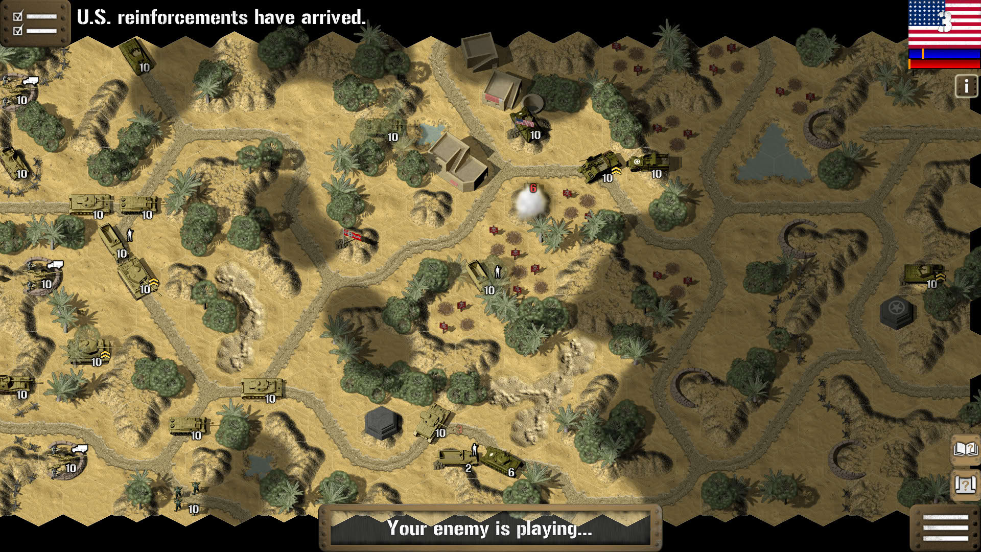 Screenshot for Tank Battle: North Africa