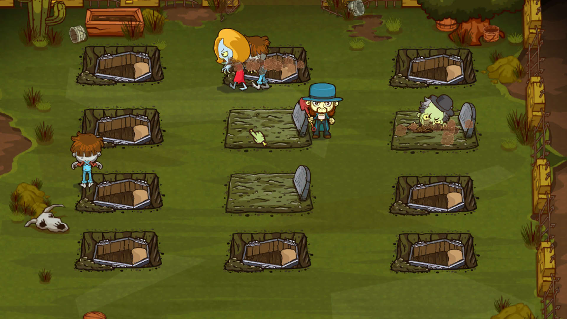 Screenshot for Grave Mania: Undead Fever