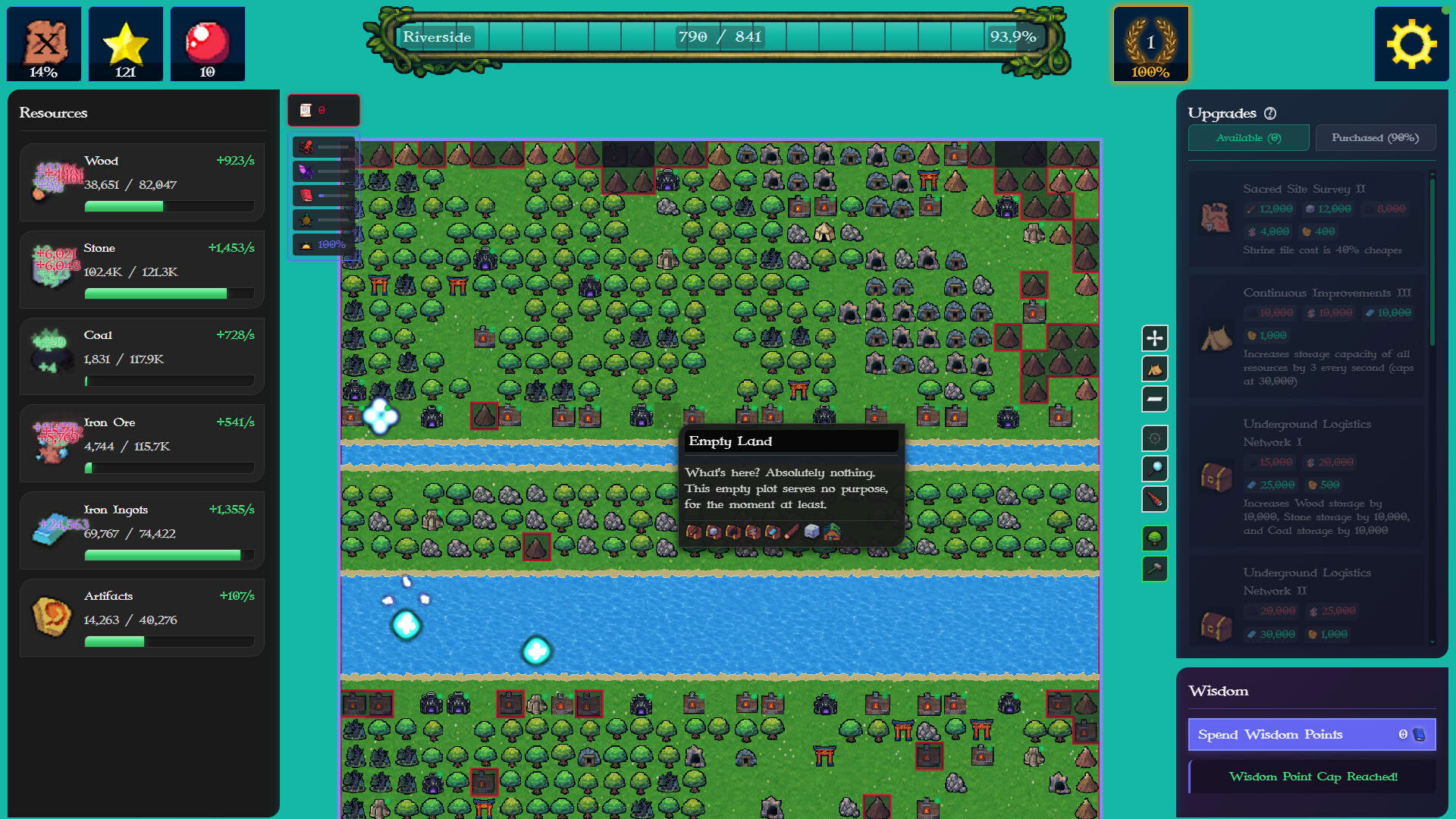 Screenshot for Idle Squares