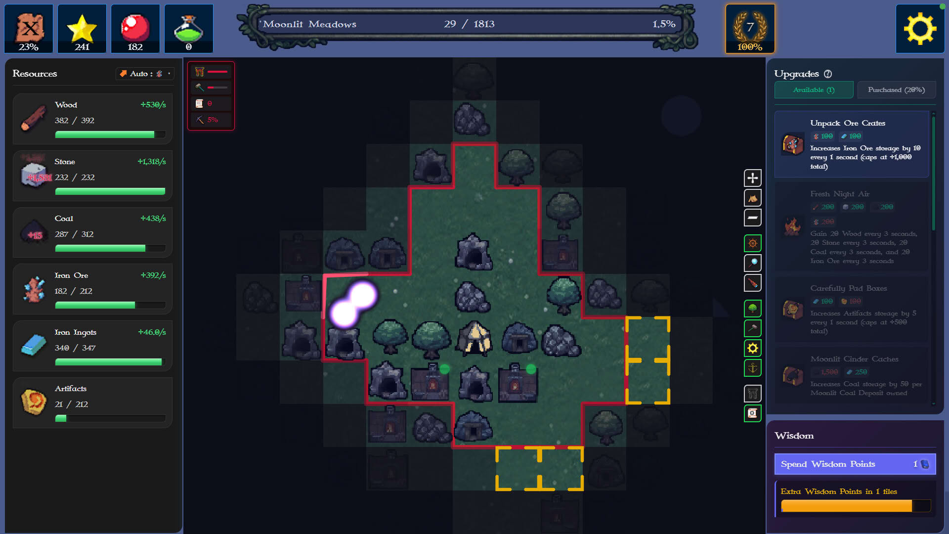 Screenshot for Idle Squares