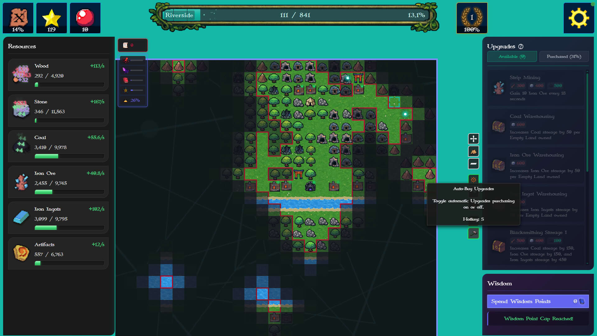 Screenshot for Idle Squares