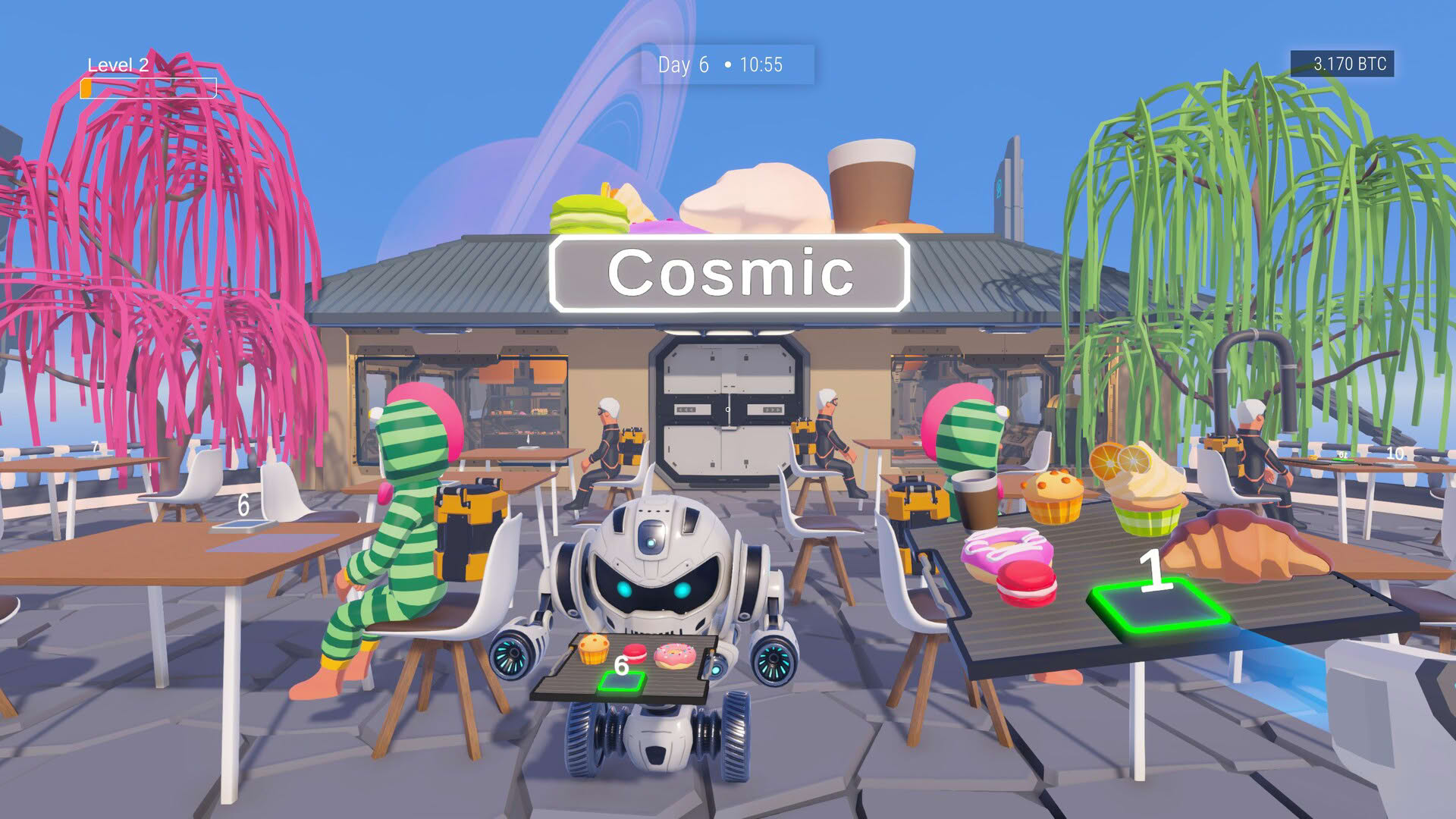 Screenshot for Cosmic Crumbs: Bakery Simulator