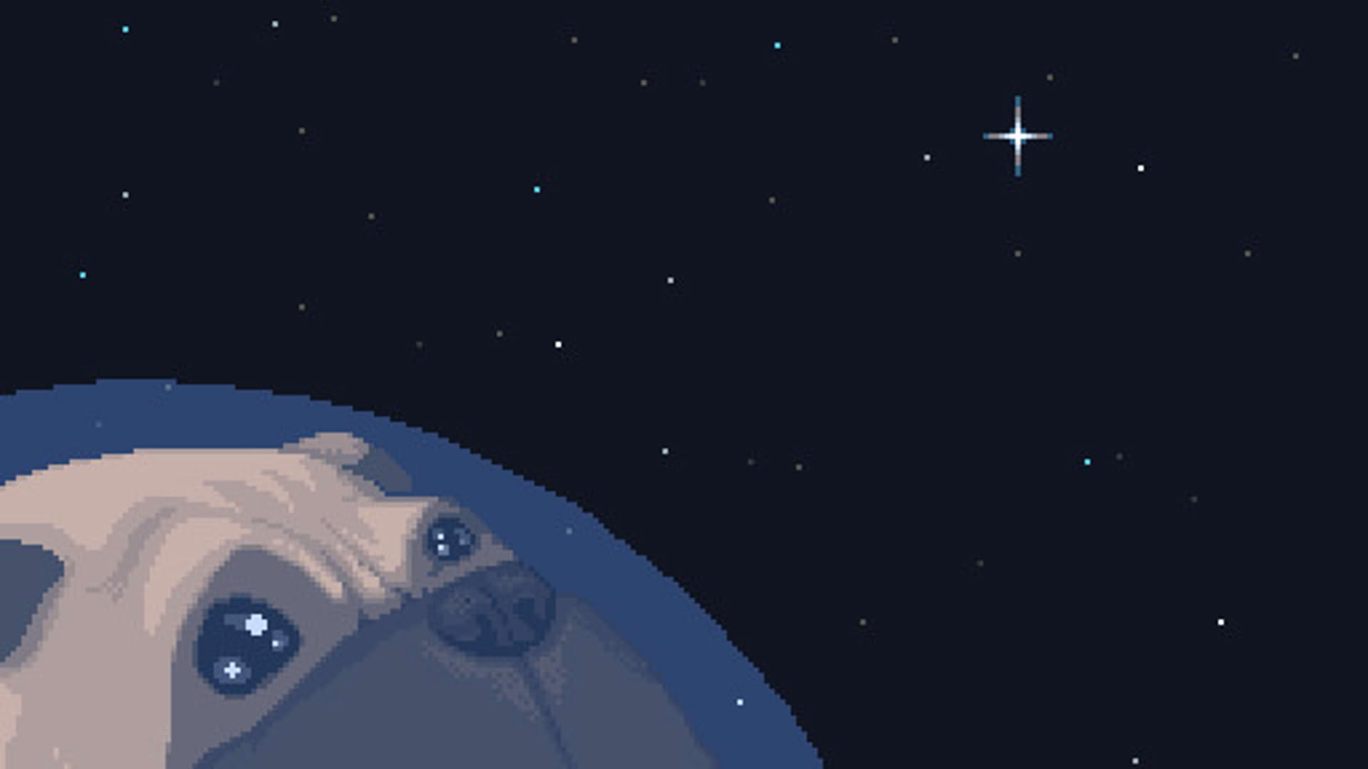 Screenshot for Super Space Pug