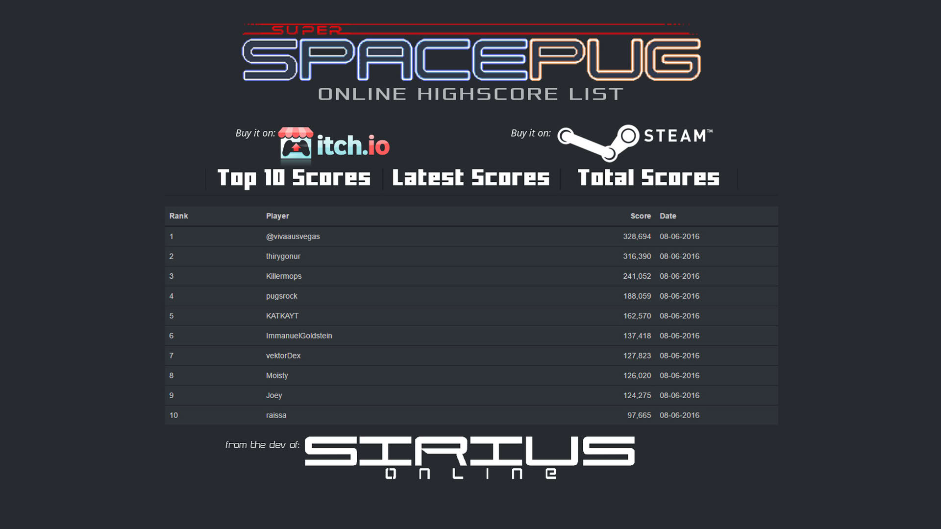 Screenshot for Super Space Pug