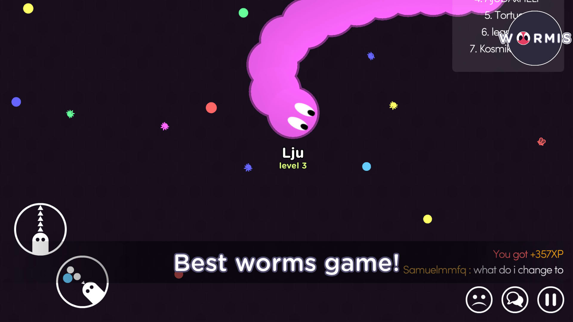 Screenshot for Worm.is: The Game