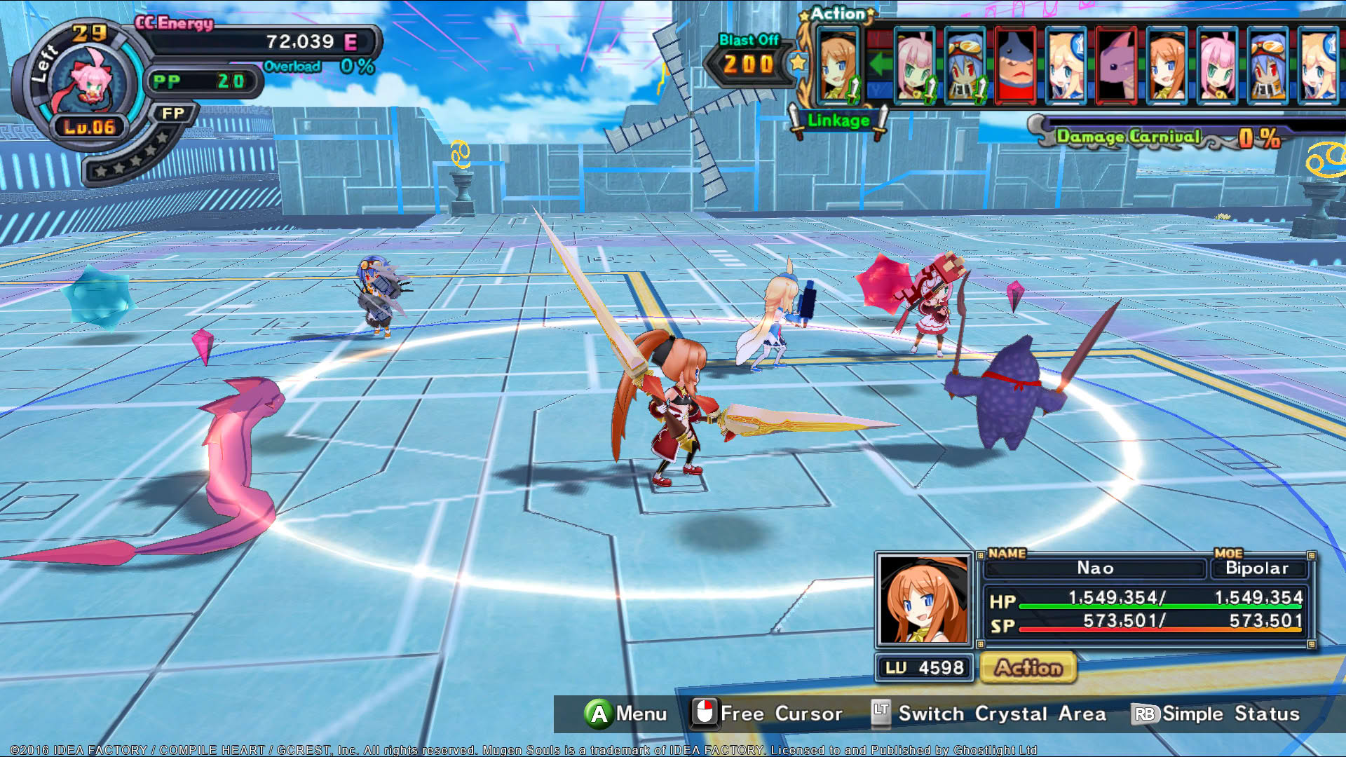 Screenshot for Mugen Souls Z