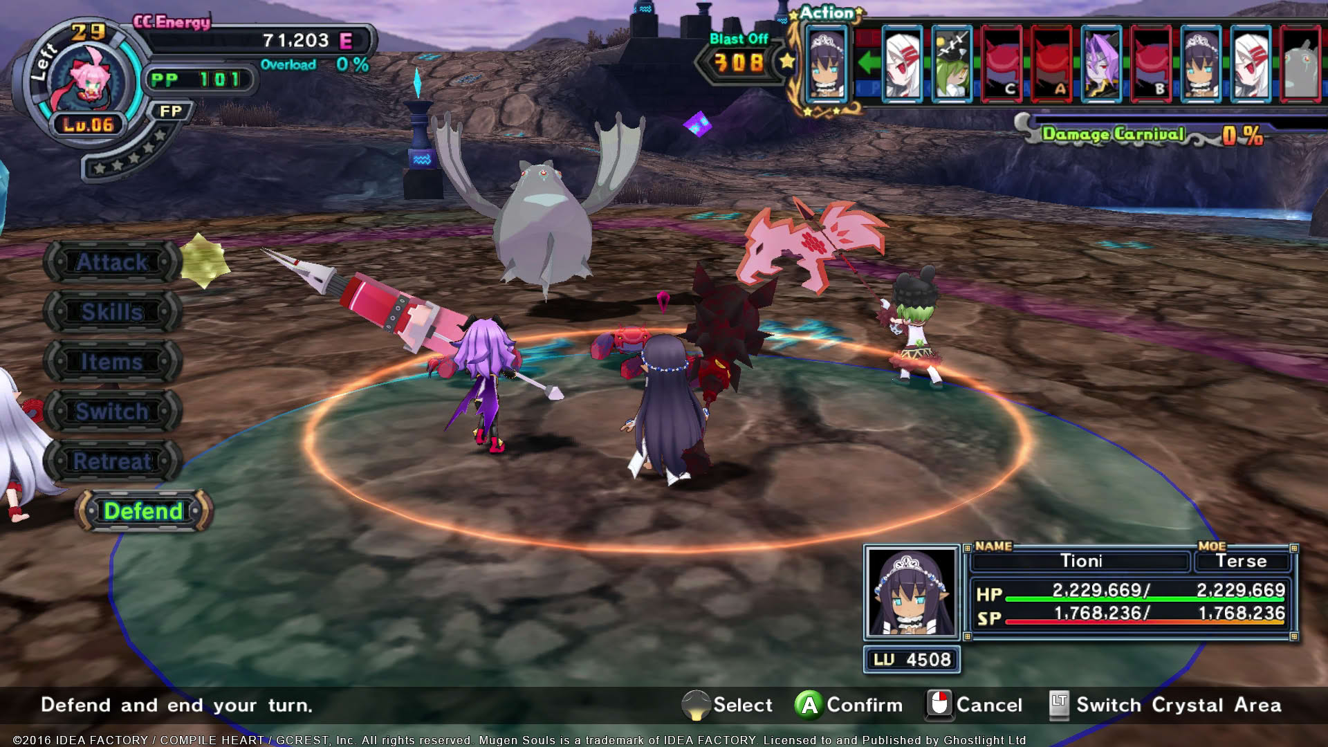 Screenshot for Mugen Souls Z