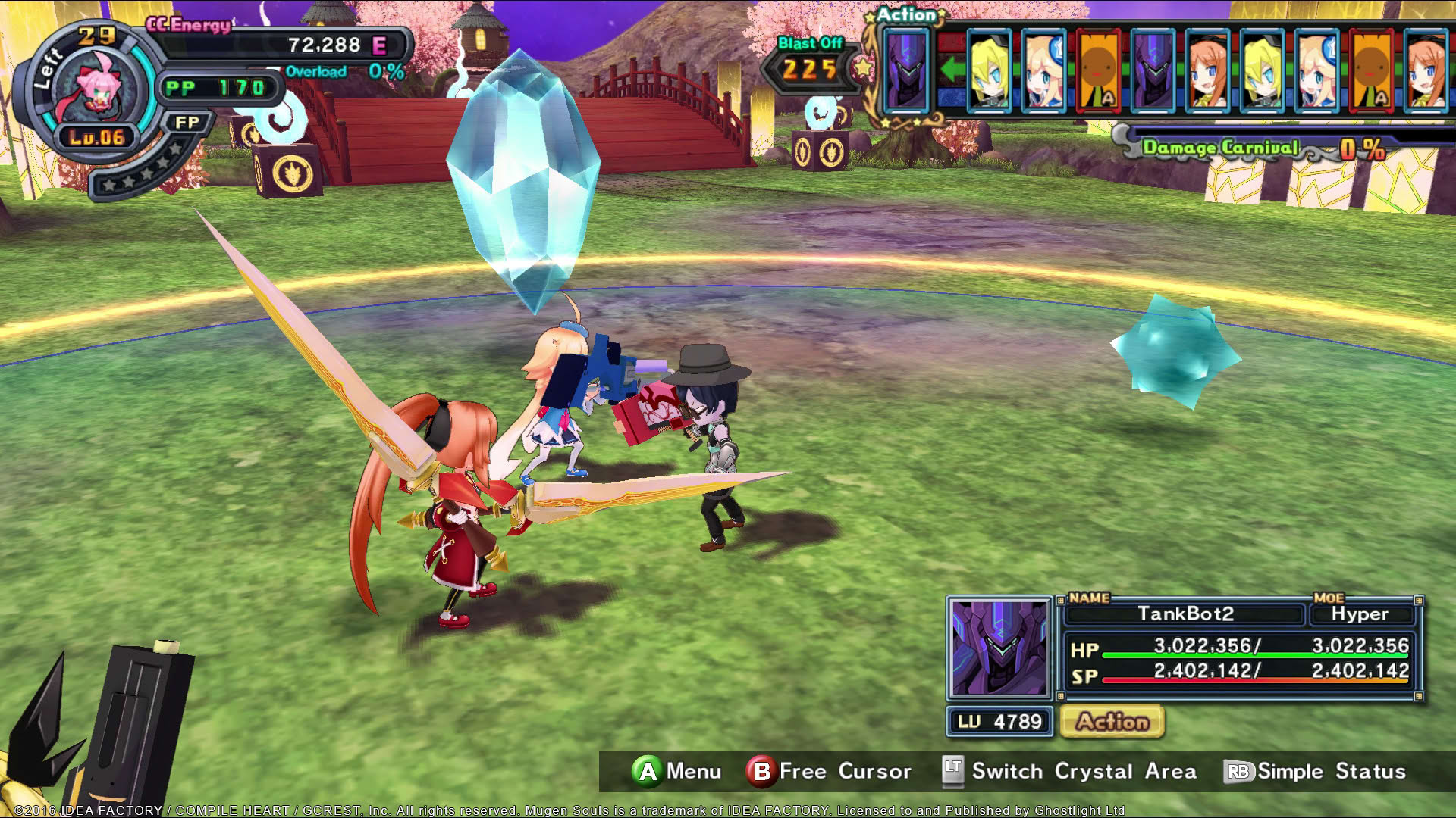 Screenshot for Mugen Souls Z