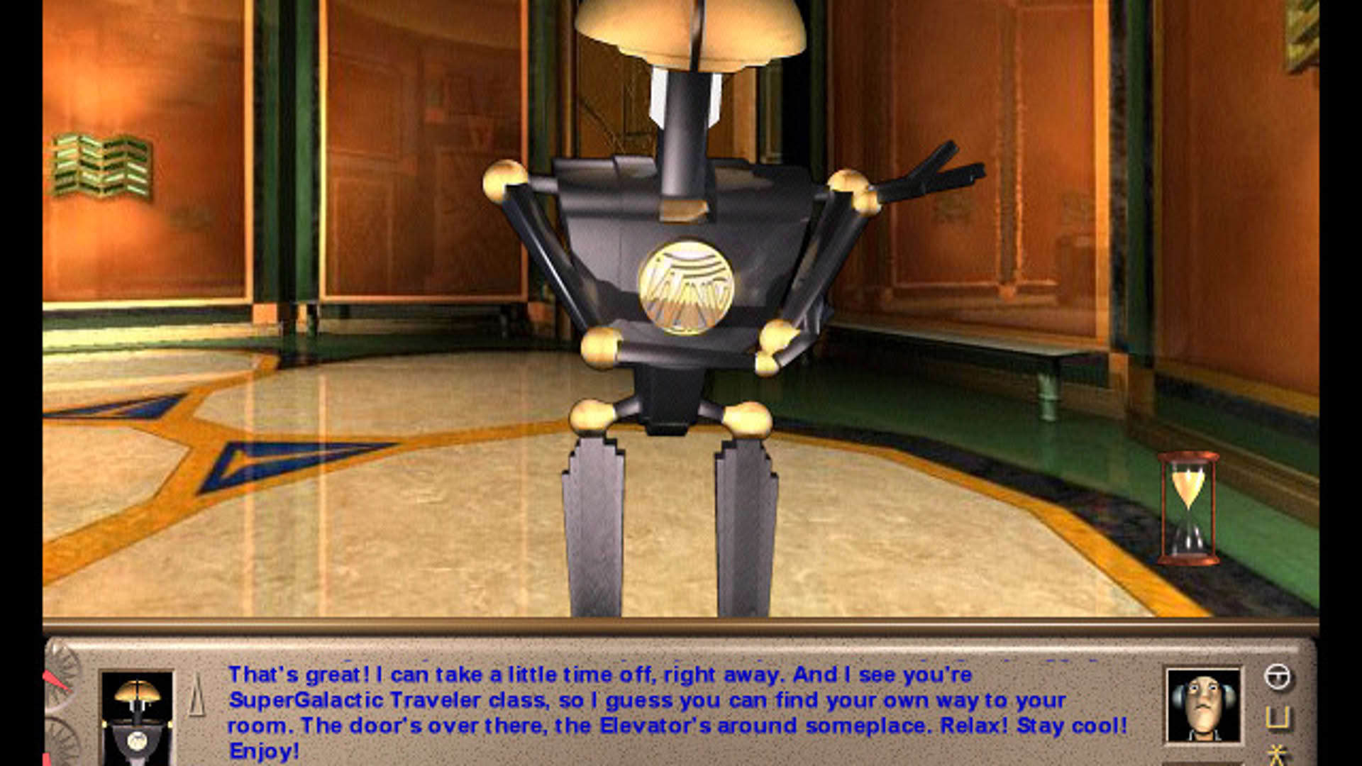 Screenshot for Starship Titanic