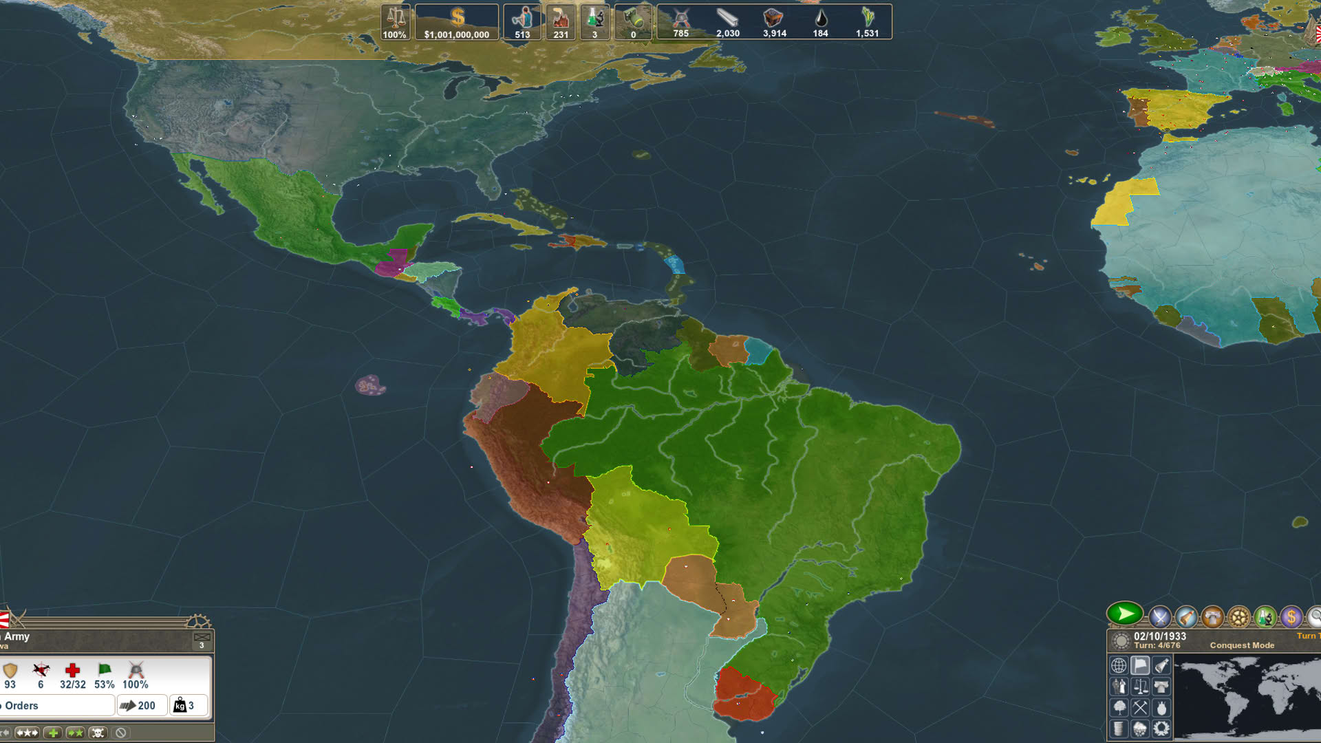 Screenshot for Making History II: The War of the World