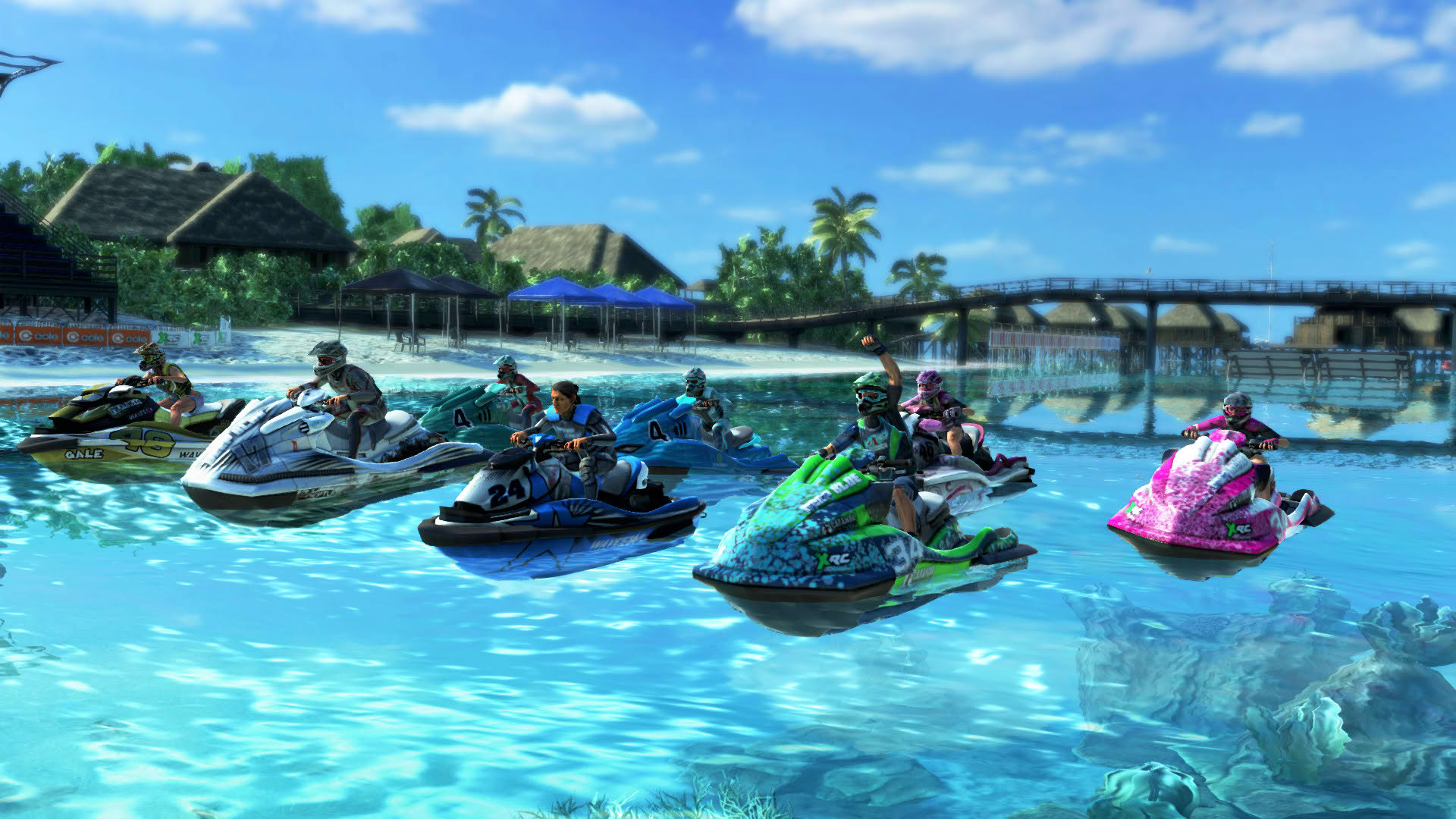Screenshot for Aqua Moto Racing Utopia