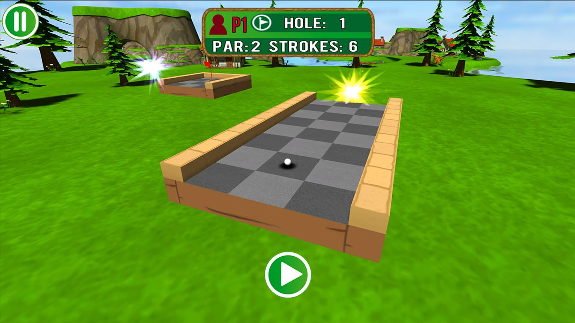 Screenshot for Mini Golf Mundo