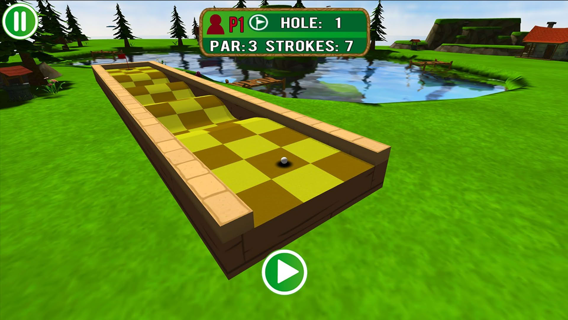 Screenshot for Mini Golf Mundo