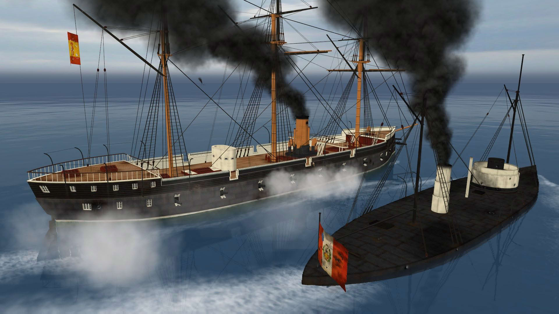 Screenshot for Ironclads: Chincha Islands War 1866