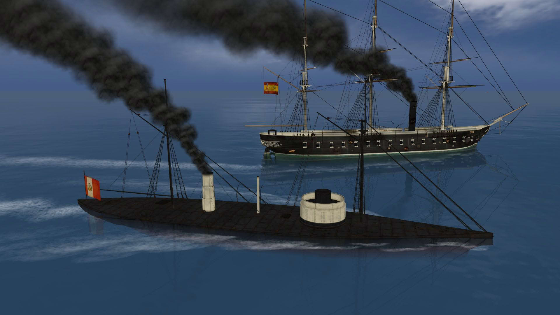 Screenshot for Ironclads: Chincha Islands War 1866