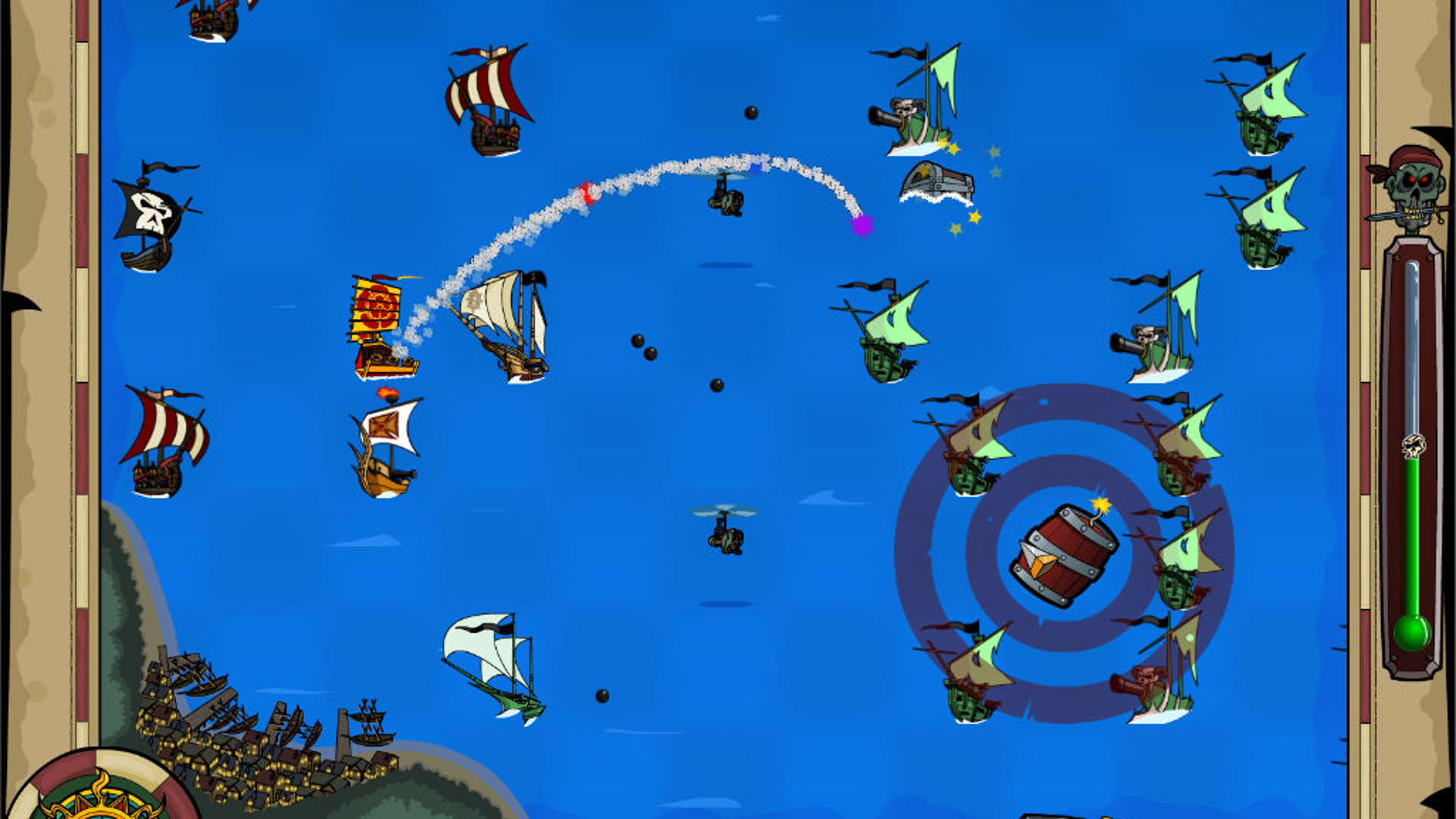Screenshot for Zombie Pirates