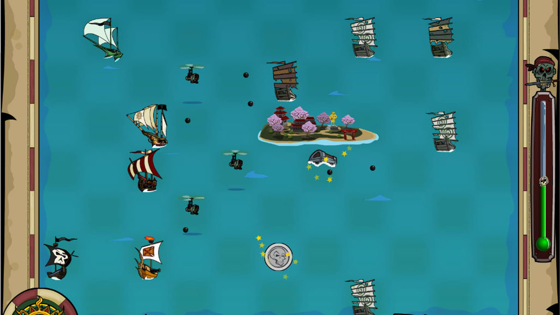 Screenshot for Zombie Pirates