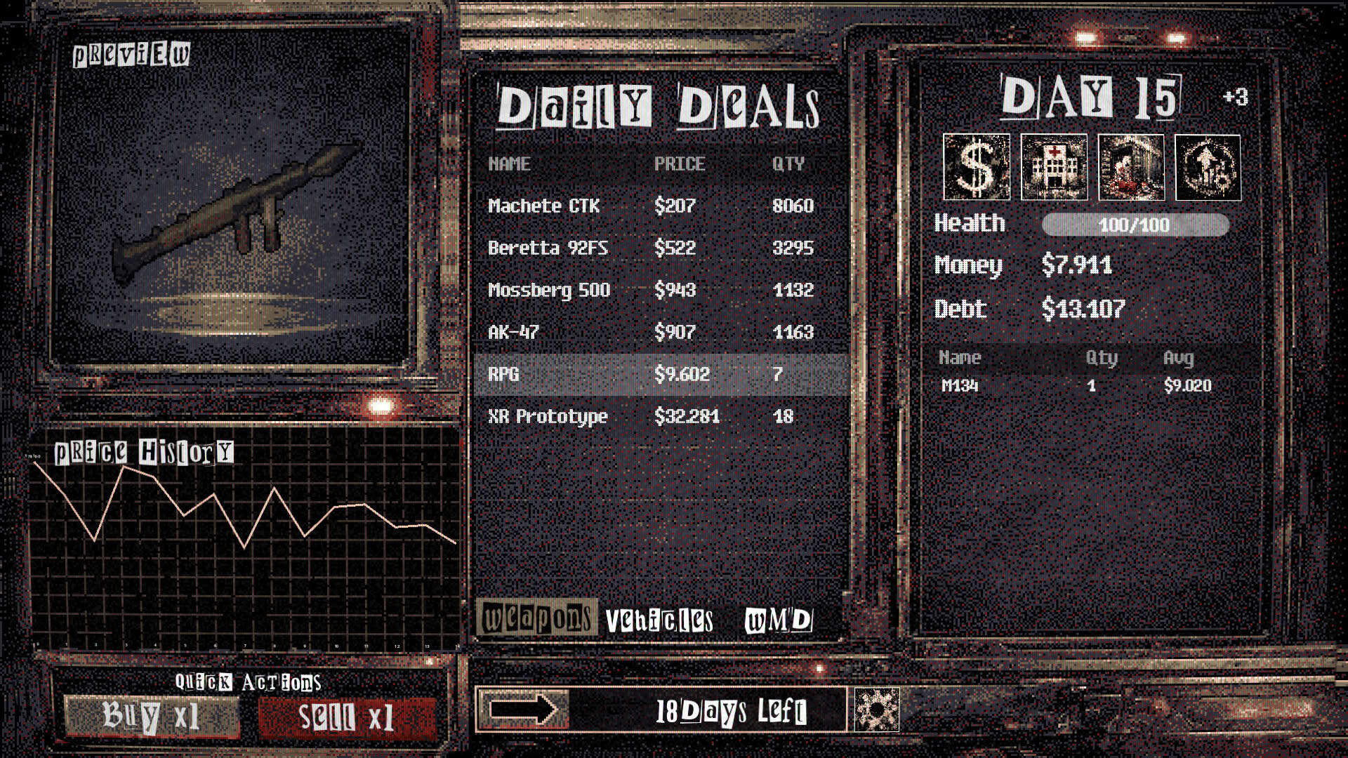 Screenshot for Arms Dealer