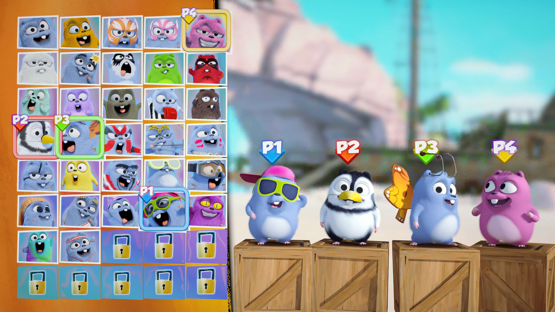 Screenshot for Grizzy & the Lemmings: Crazy Party