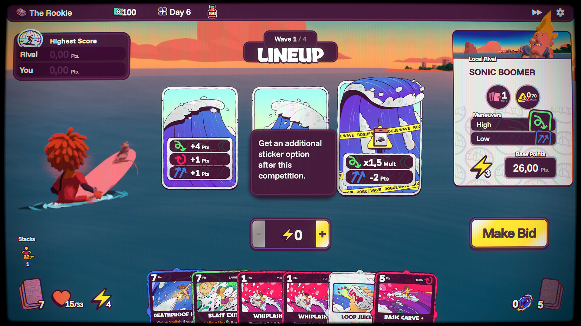 Screenshot for R.O.G.U.E. Waves