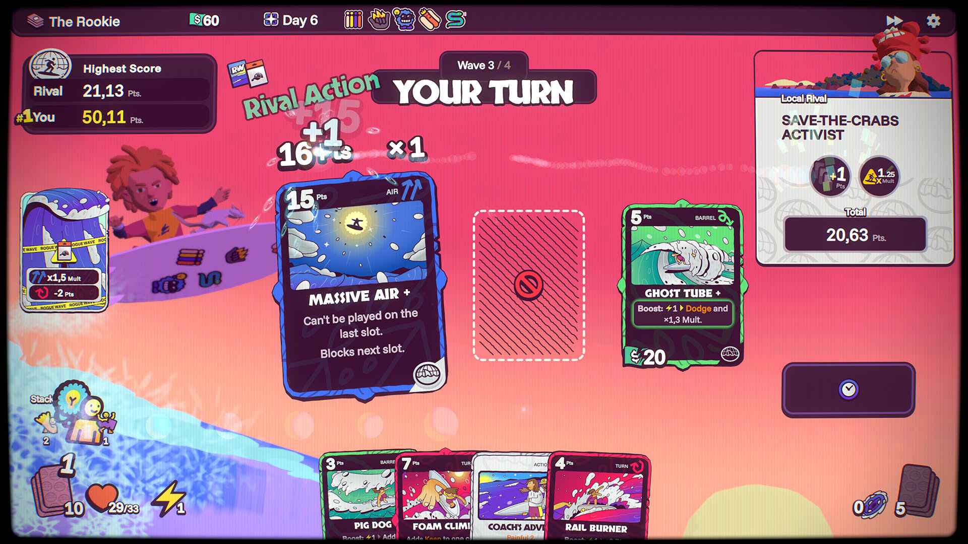 Screenshot for R.O.G.U.E. Waves