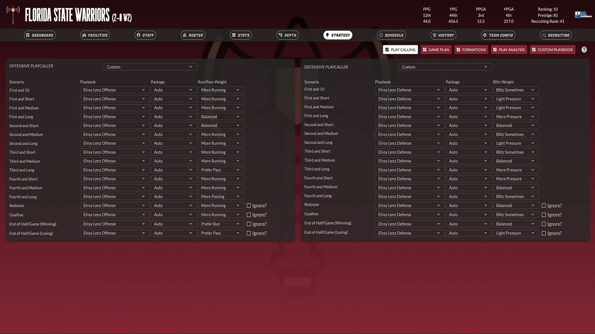 Screenshot for Draft Day Sports: College Football 27