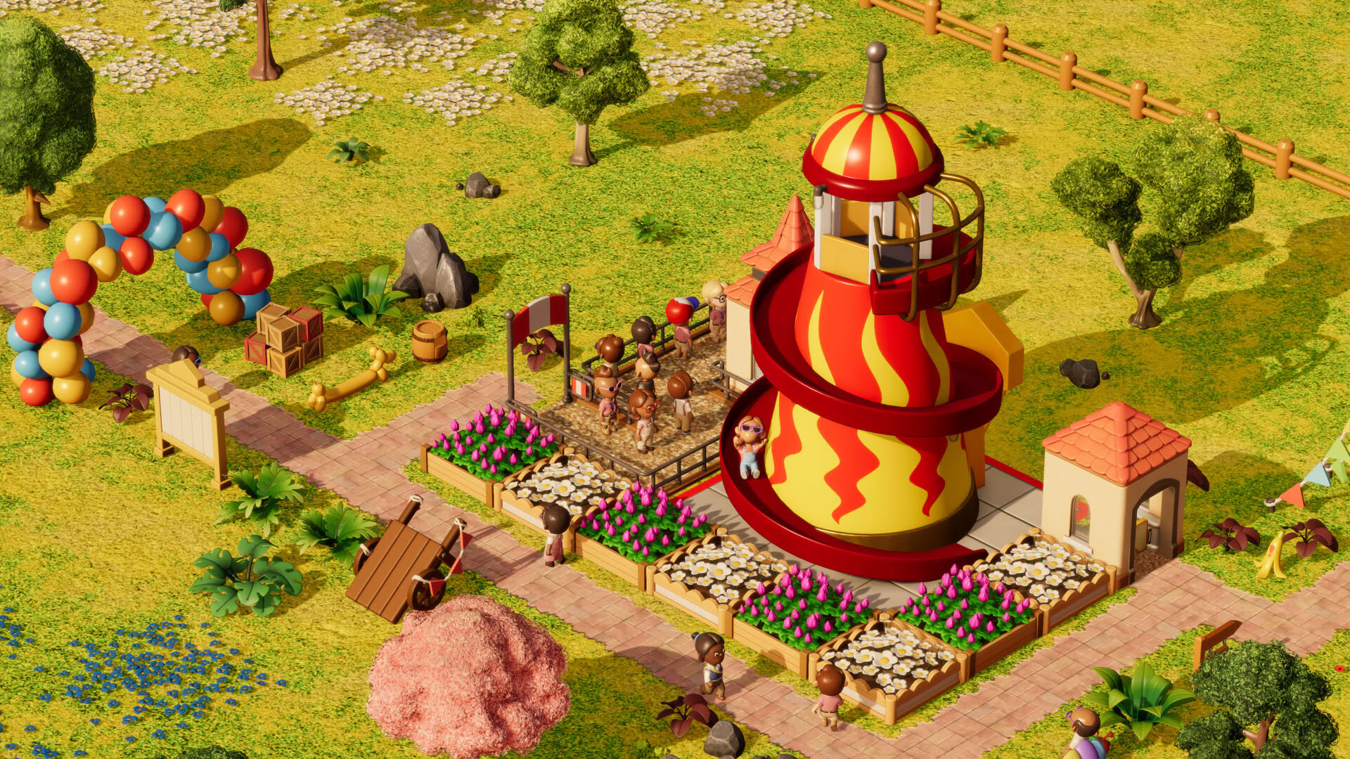 Screenshot for RollerCoaster Tycoon Wonderworks
