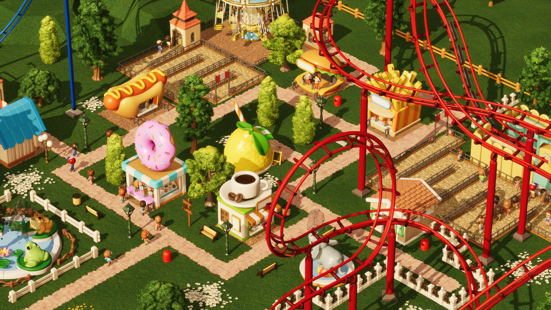 Screenshot for RollerCoaster Tycoon Wonderworks