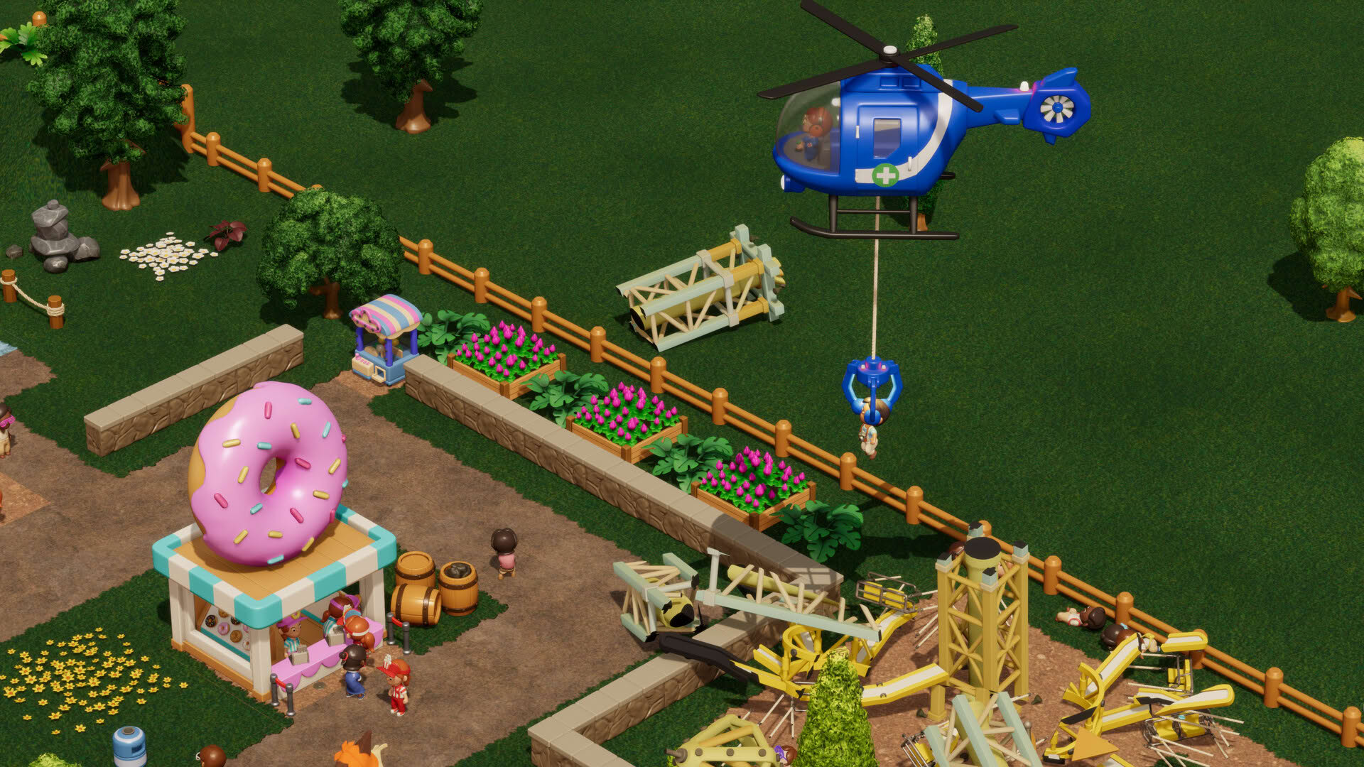 Screenshot for RollerCoaster Tycoon Wonderworks