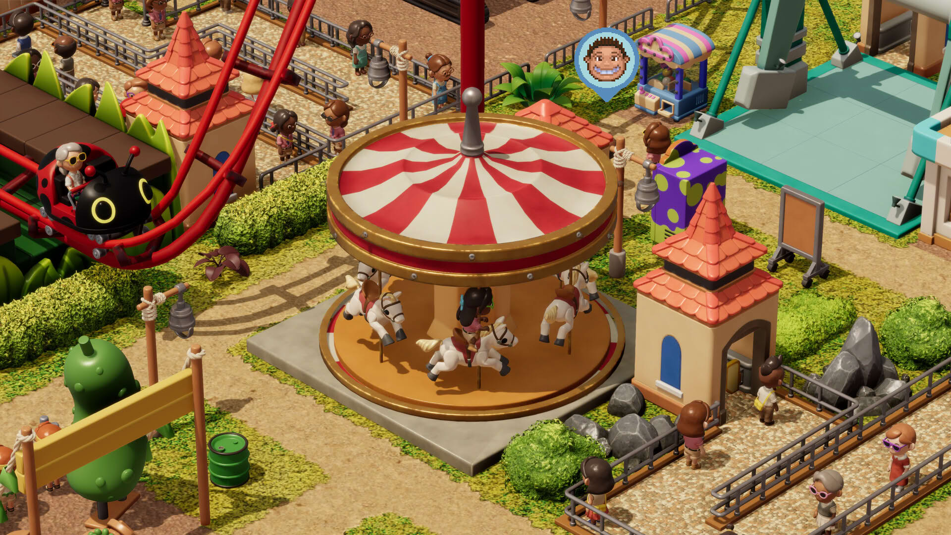 Screenshot for RollerCoaster Tycoon Wonderworks