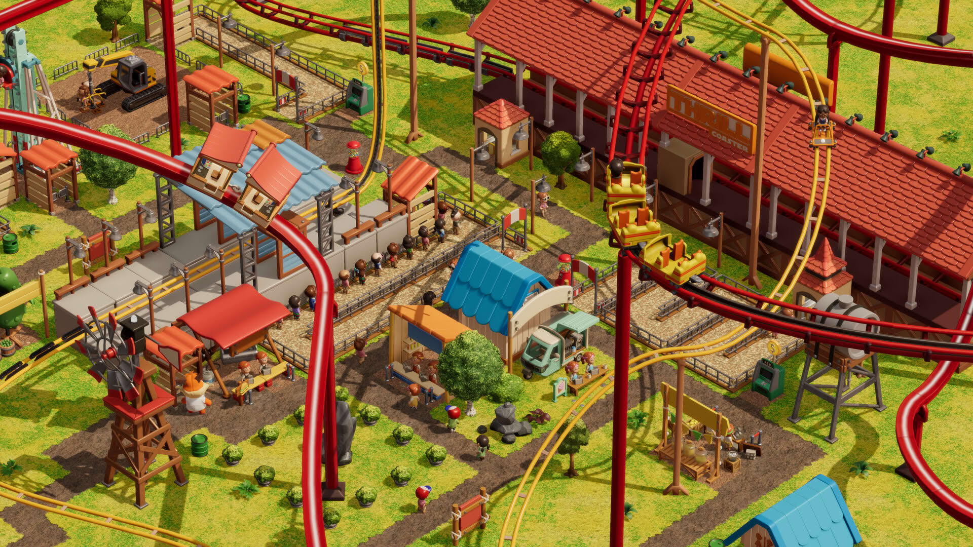 Screenshot for RollerCoaster Tycoon Wonderworks