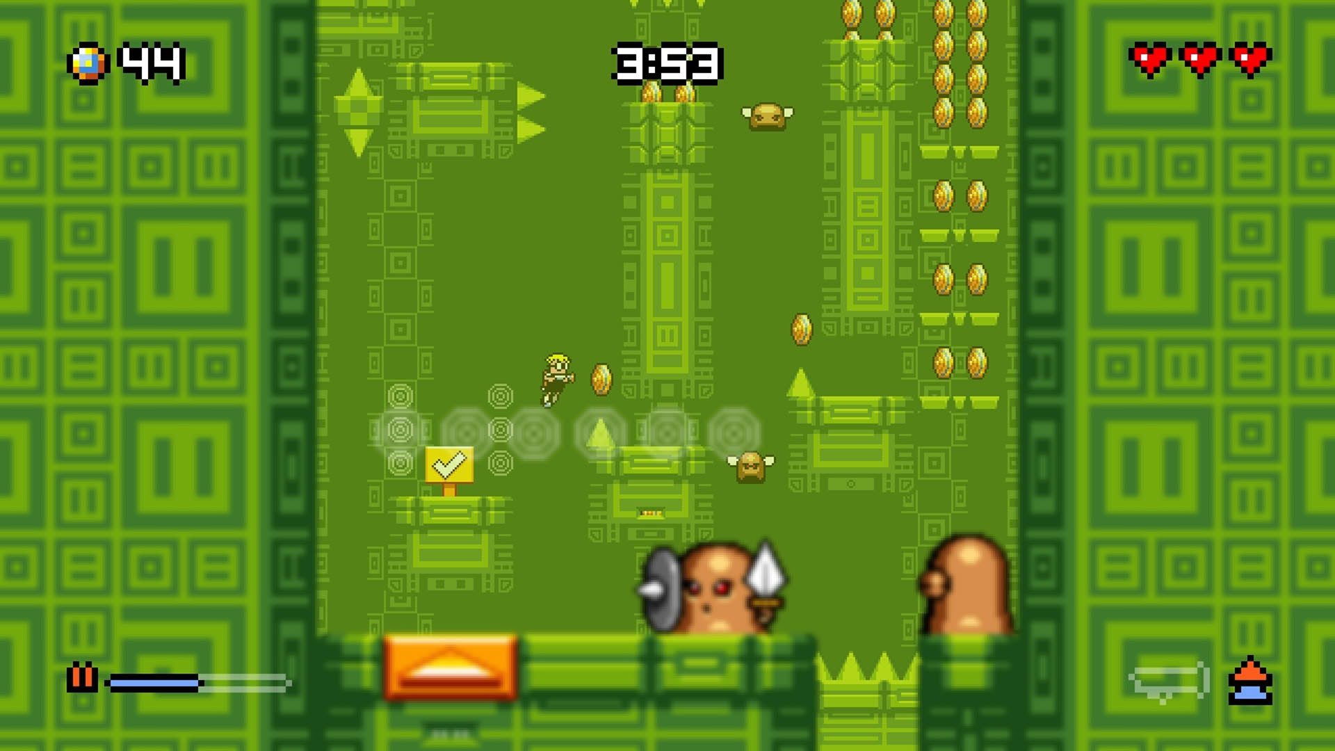 Screenshot for Mutant Mudds Super Challenge