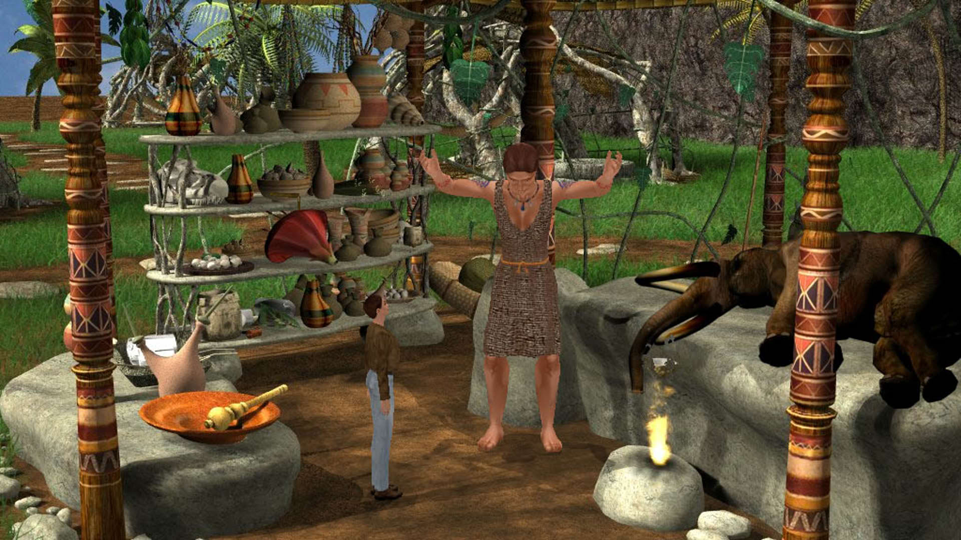Screenshot for Journey to the Center of the Earth