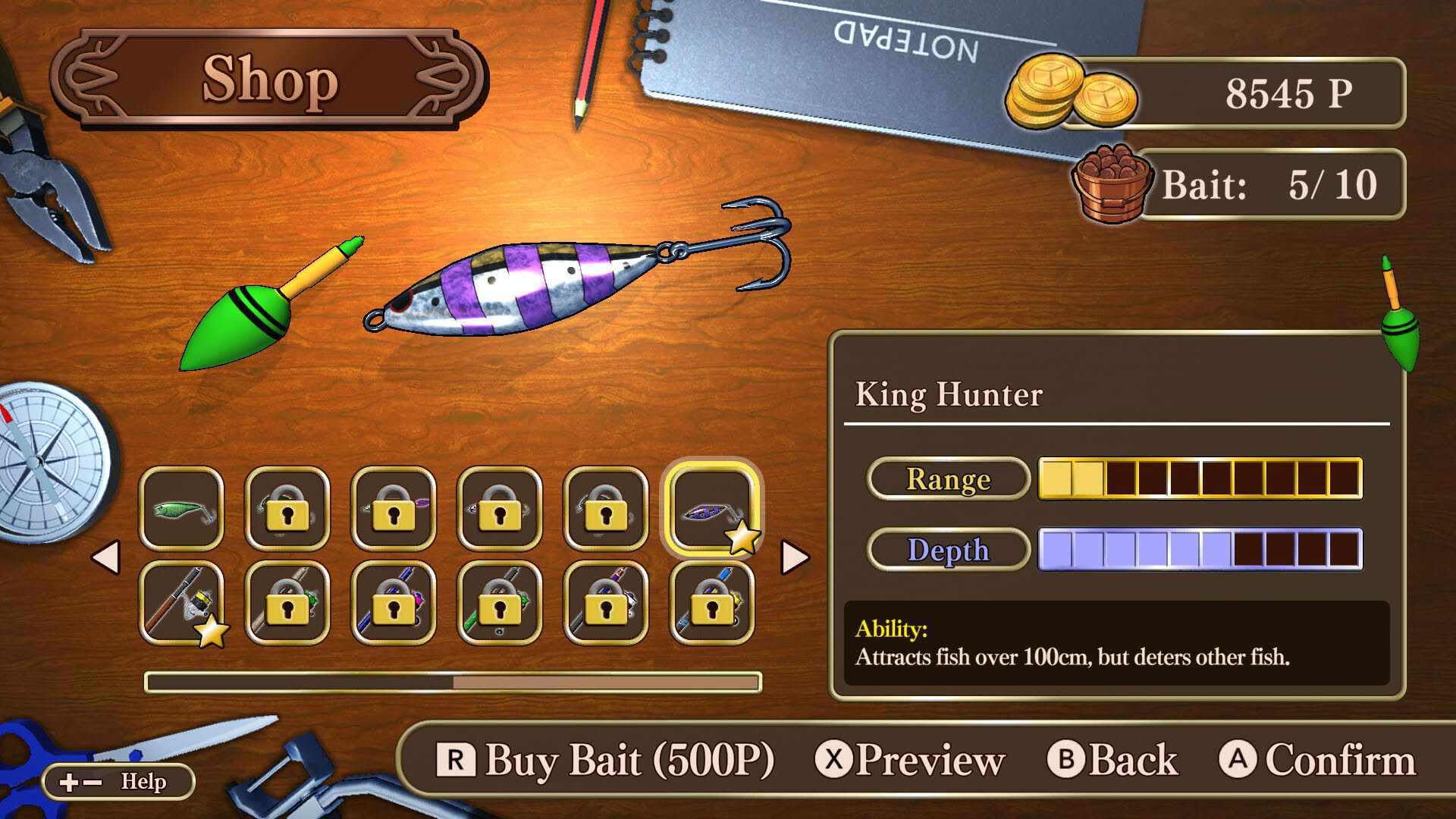 Screenshot for Reel it! World Fishing