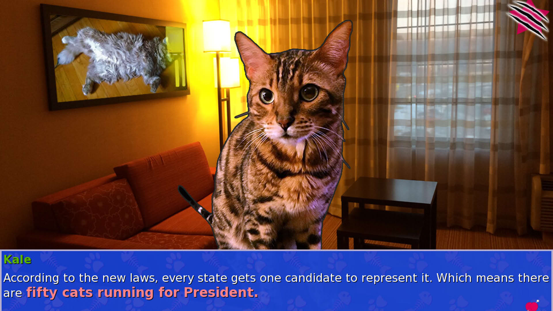 Screenshot for Cat President: A More Purrfect Union