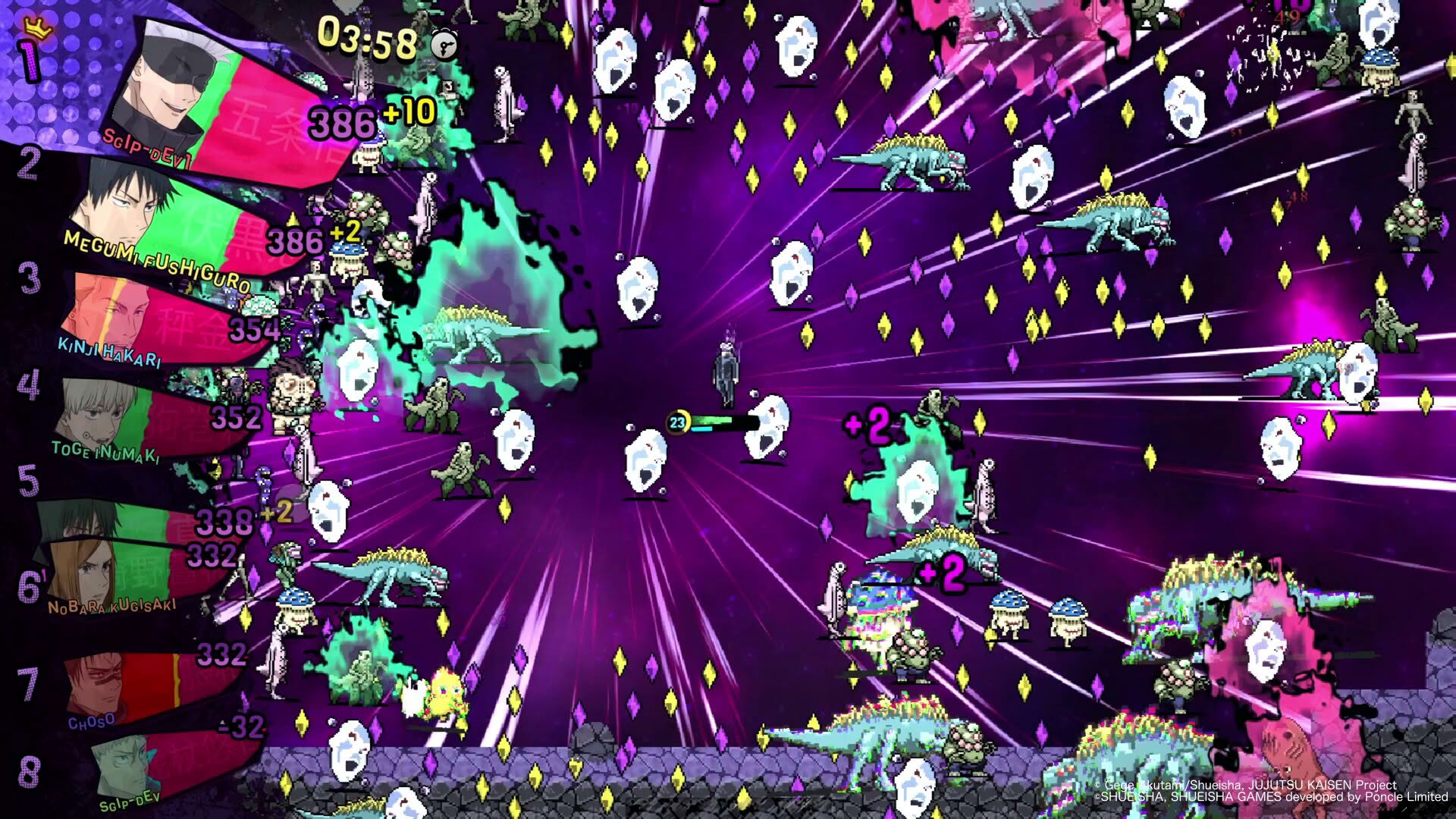 Screenshot for Jujutsu Kaisen Rumble: Survivaton