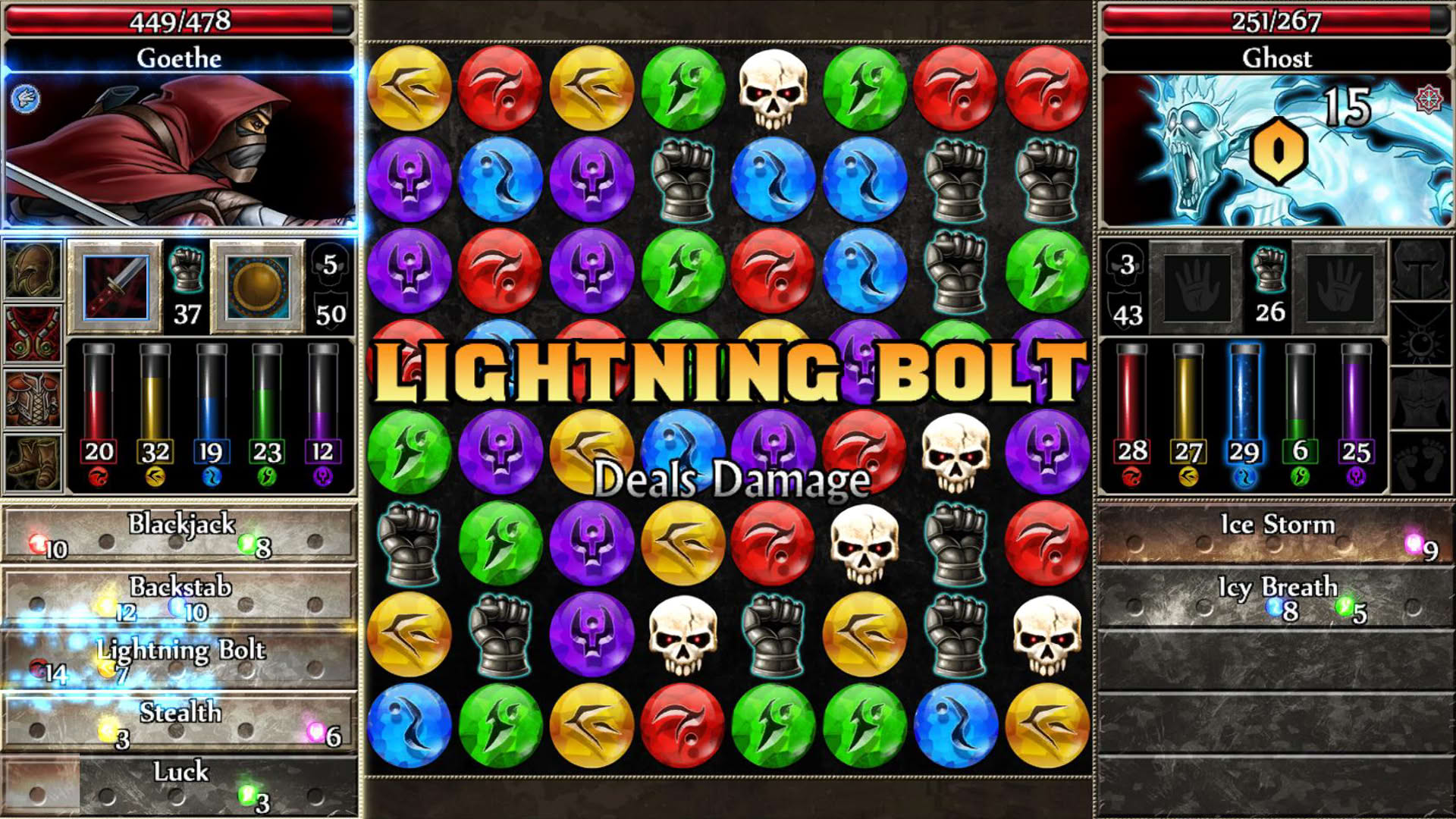 Screenshot for Puzzle Quest 2