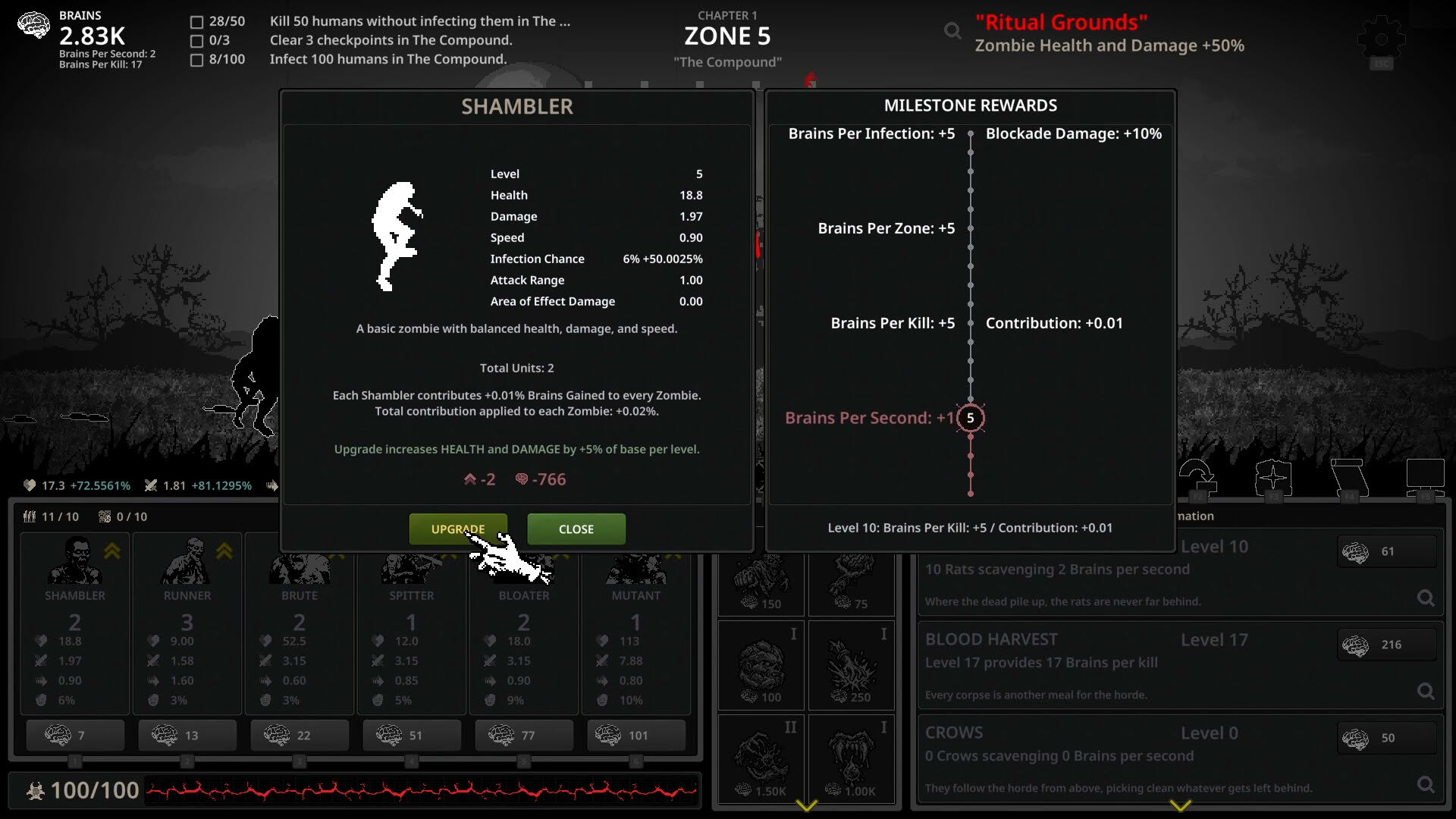 Screenshot for Night of the Idle Horde