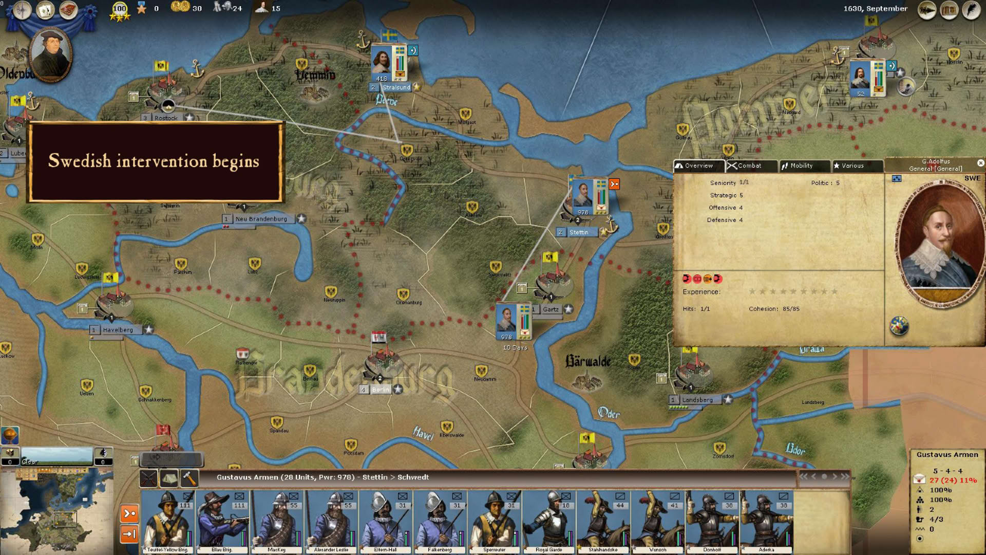 Screenshot for Thirty Years' War