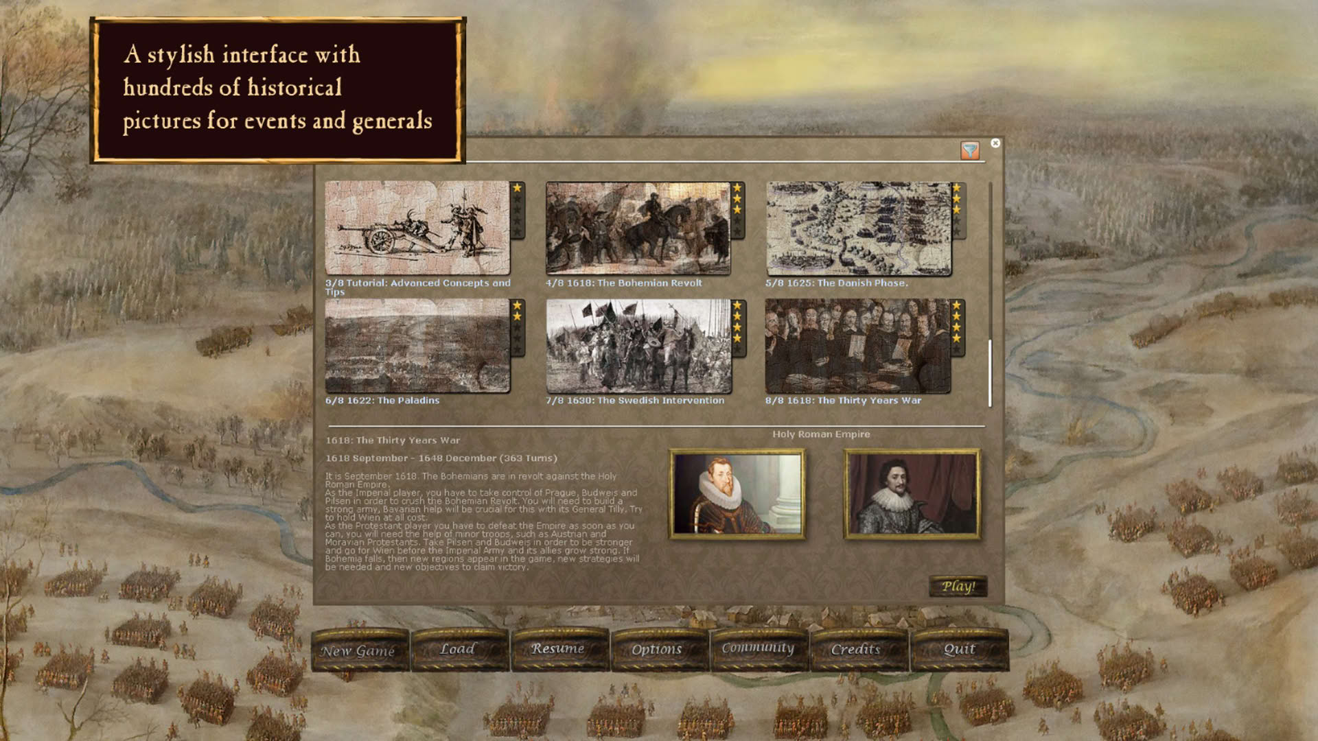 Screenshot for Thirty Years' War